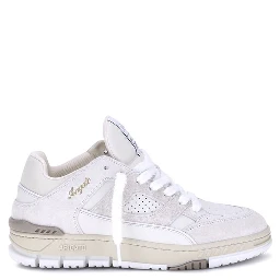 Cream Calf Leather Bos Taurus Sneakers