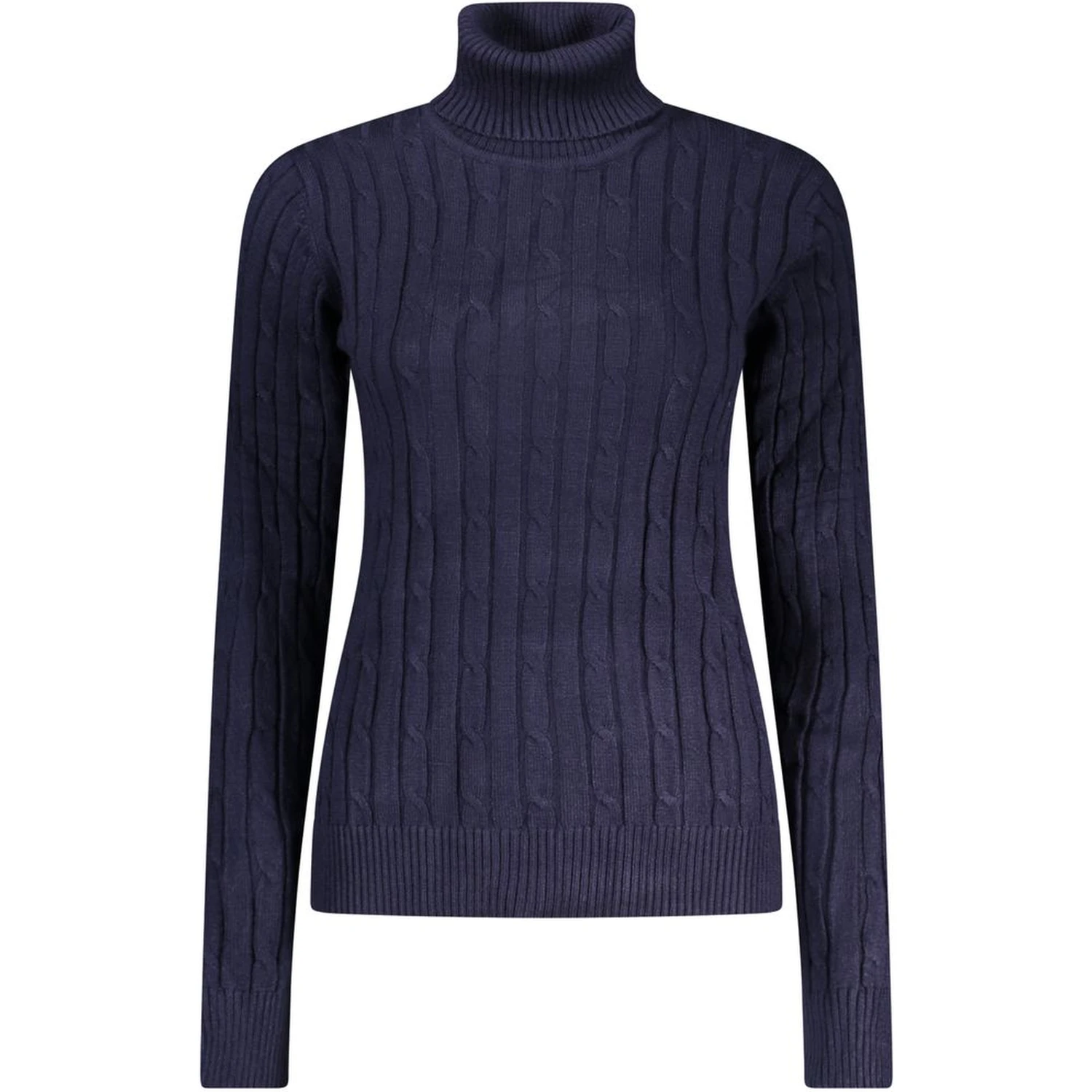 Blu Viscosa Donna Maglia