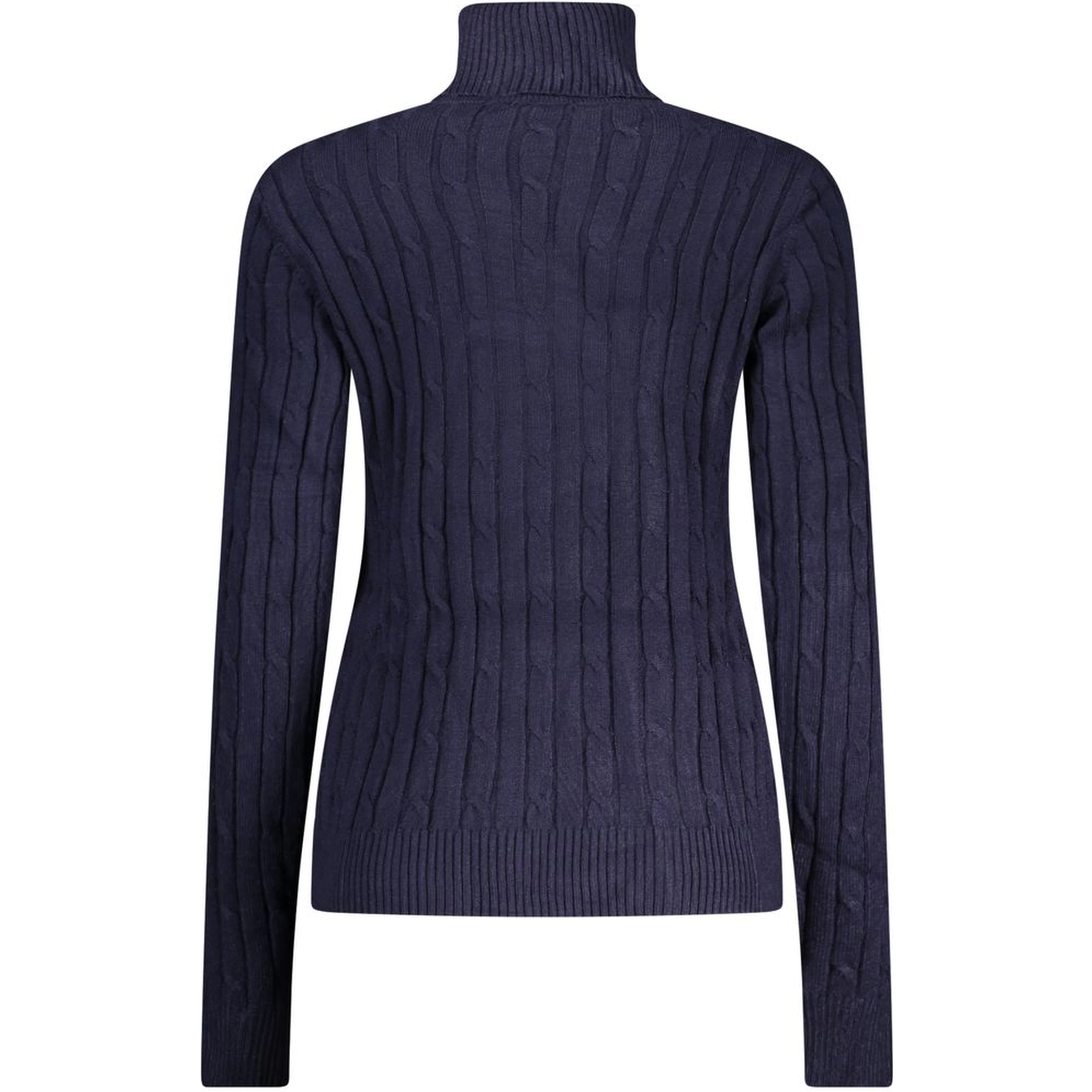 Blu Viscosa Donna Maglia