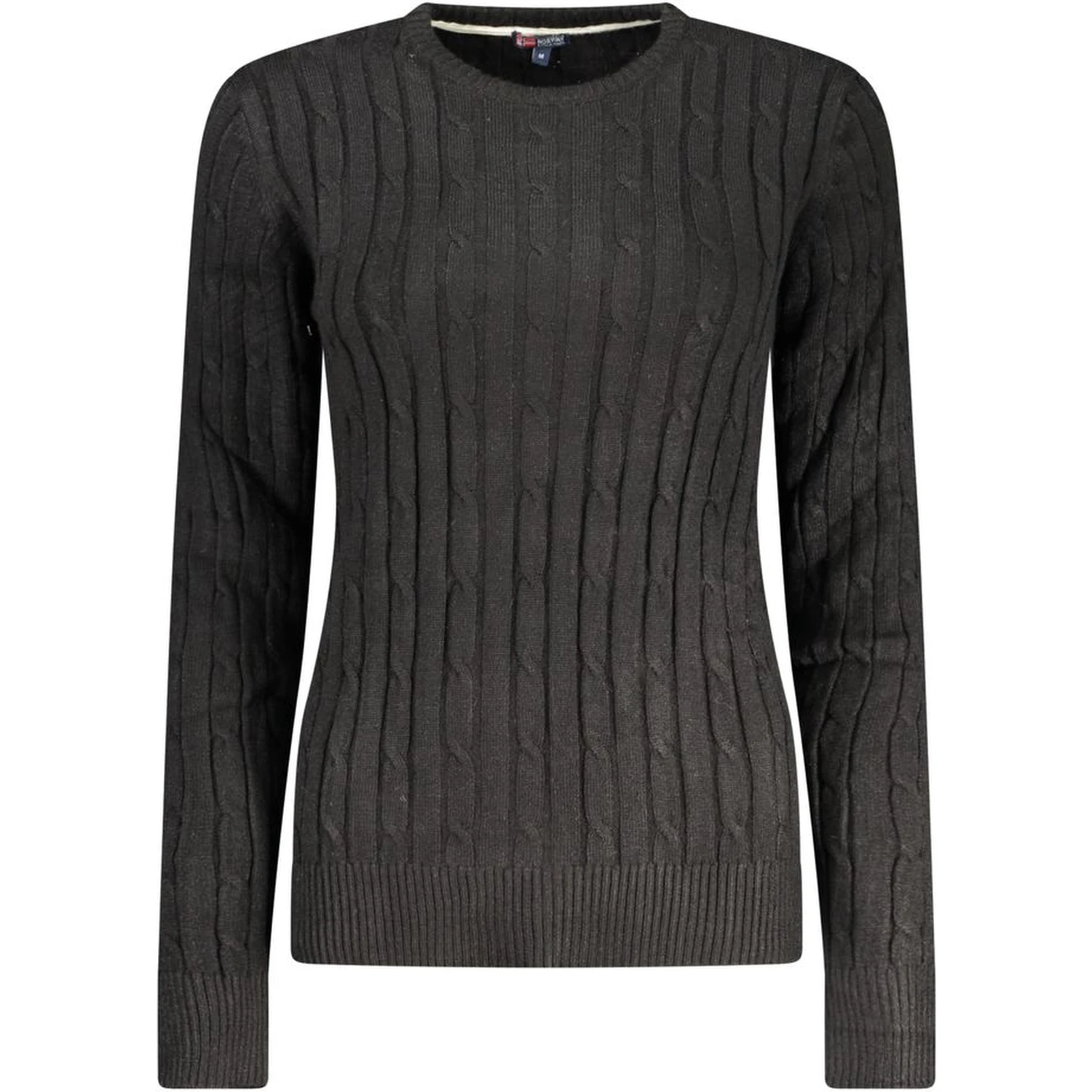 Black Viscose Women's Sweater