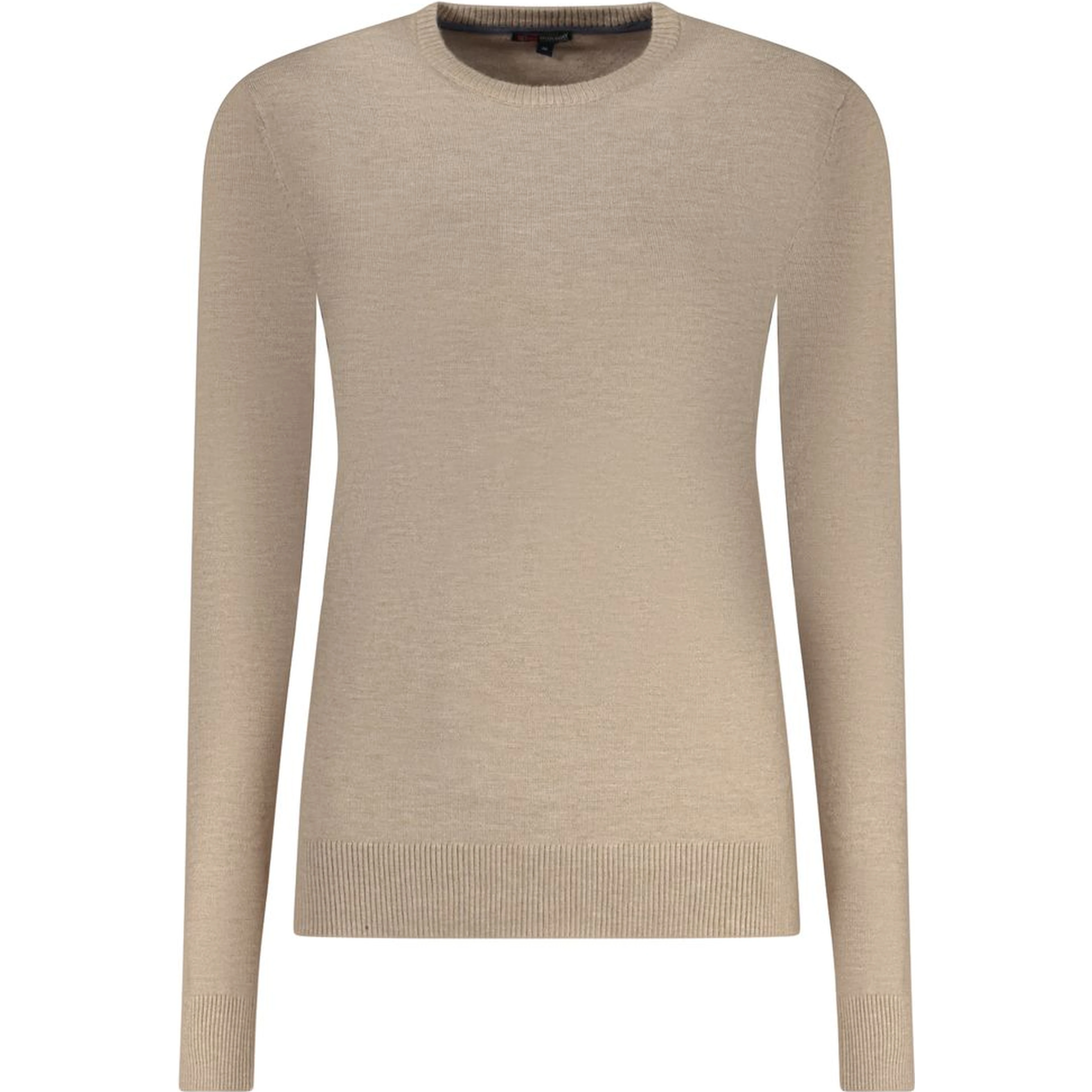 Beige Viscose Women Sweater