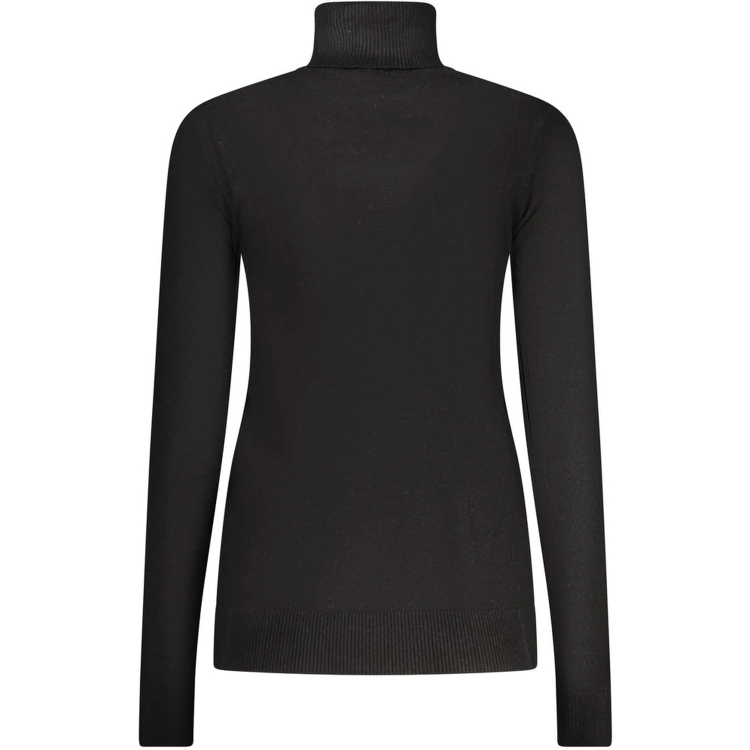 Black Viscose Women Sweater