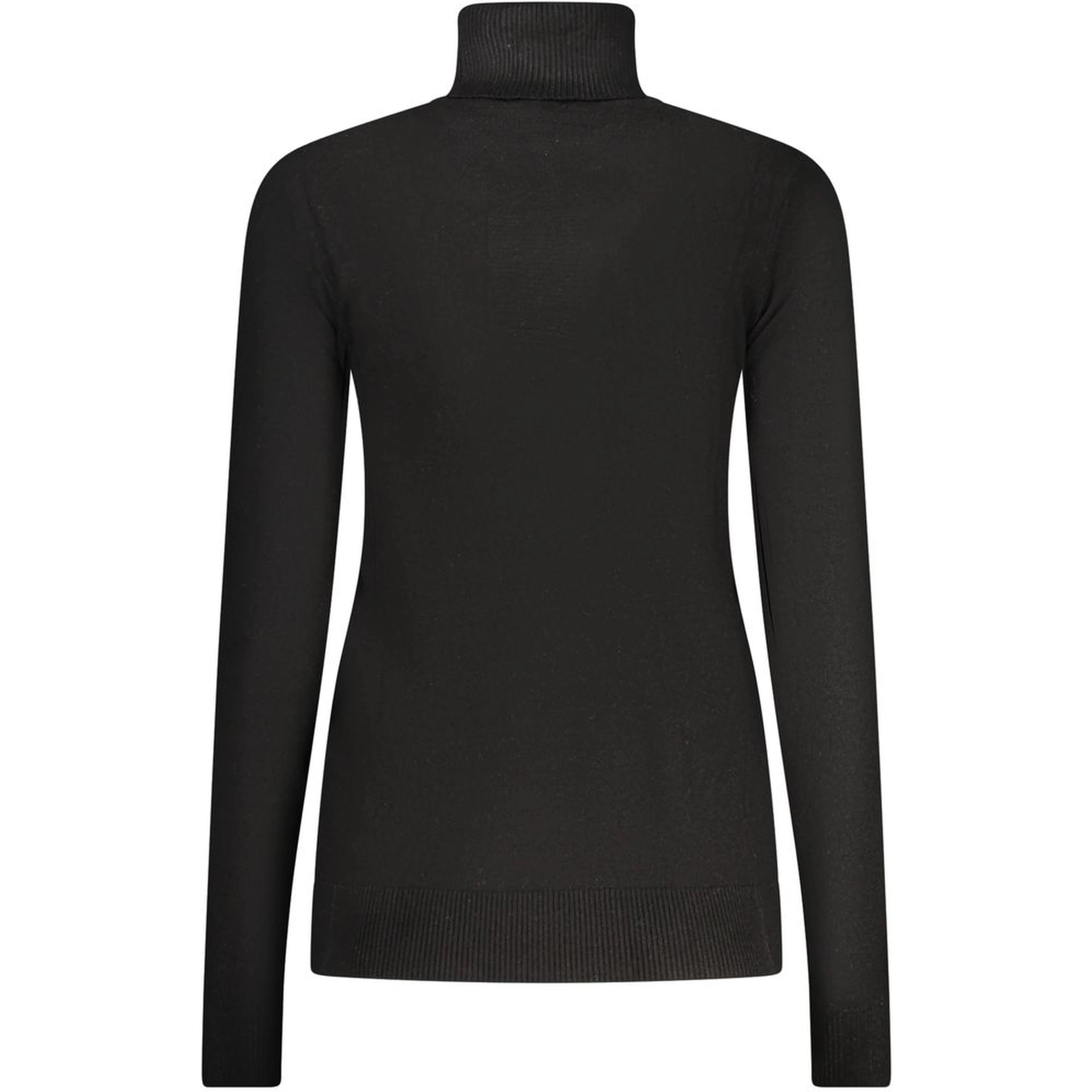 Black Viscose Women Sweater