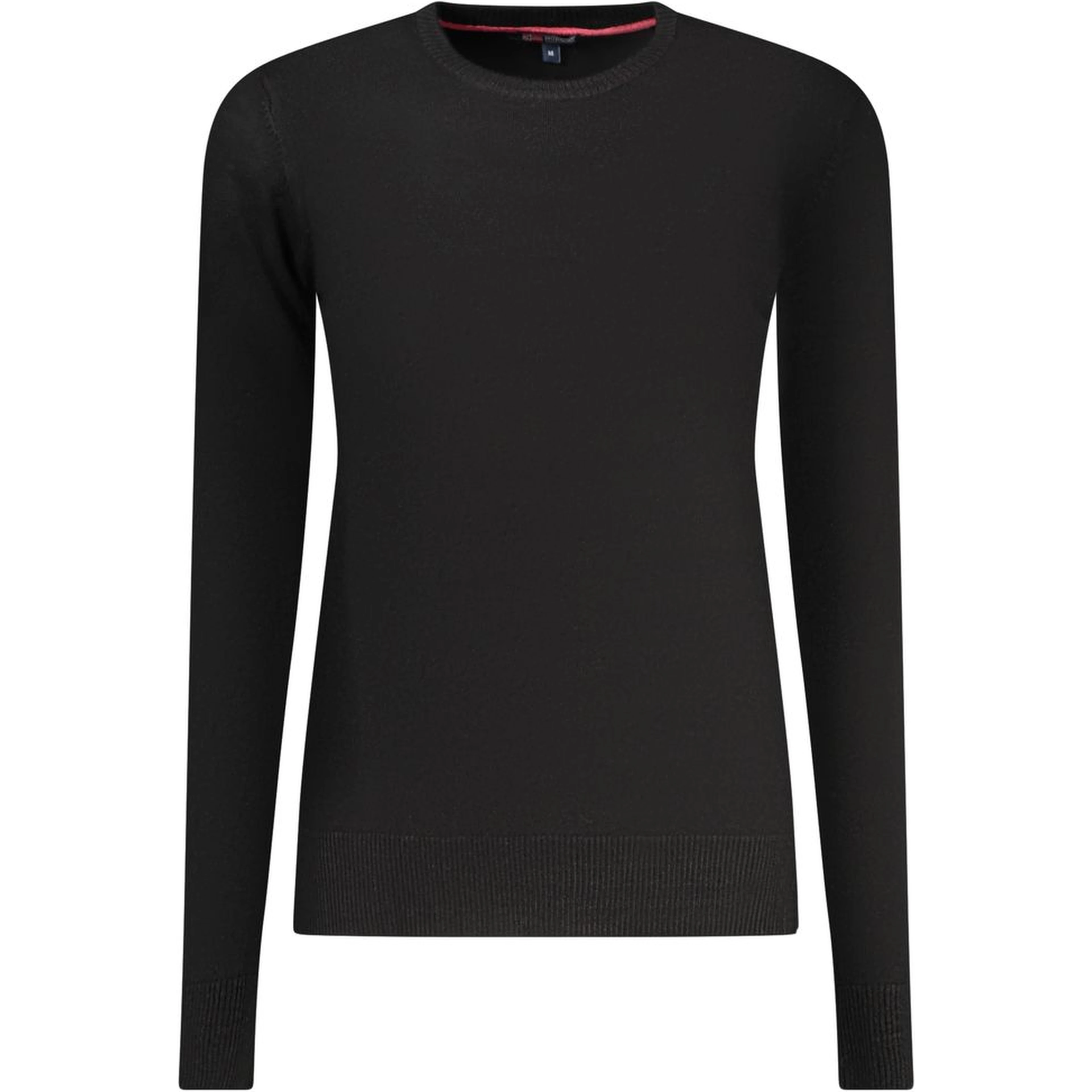 Black Viscose Women Sweater