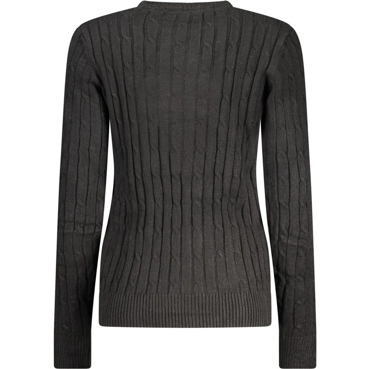 Black Viscose Women's Sweater