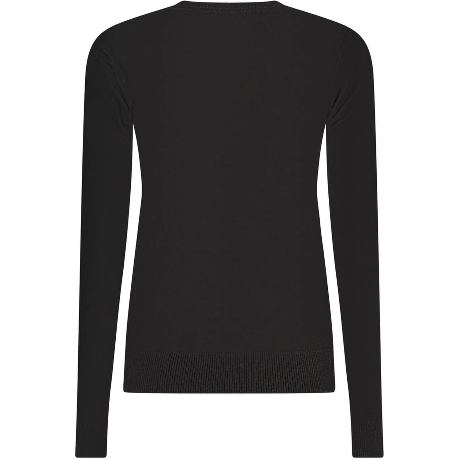Black Viscose Women Sweater