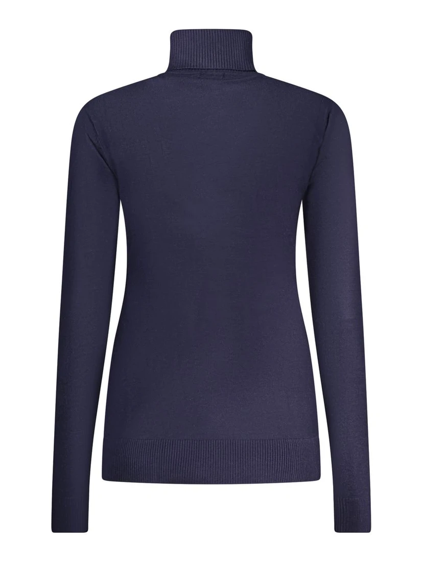 Blu Viscosa Woman Sweater
