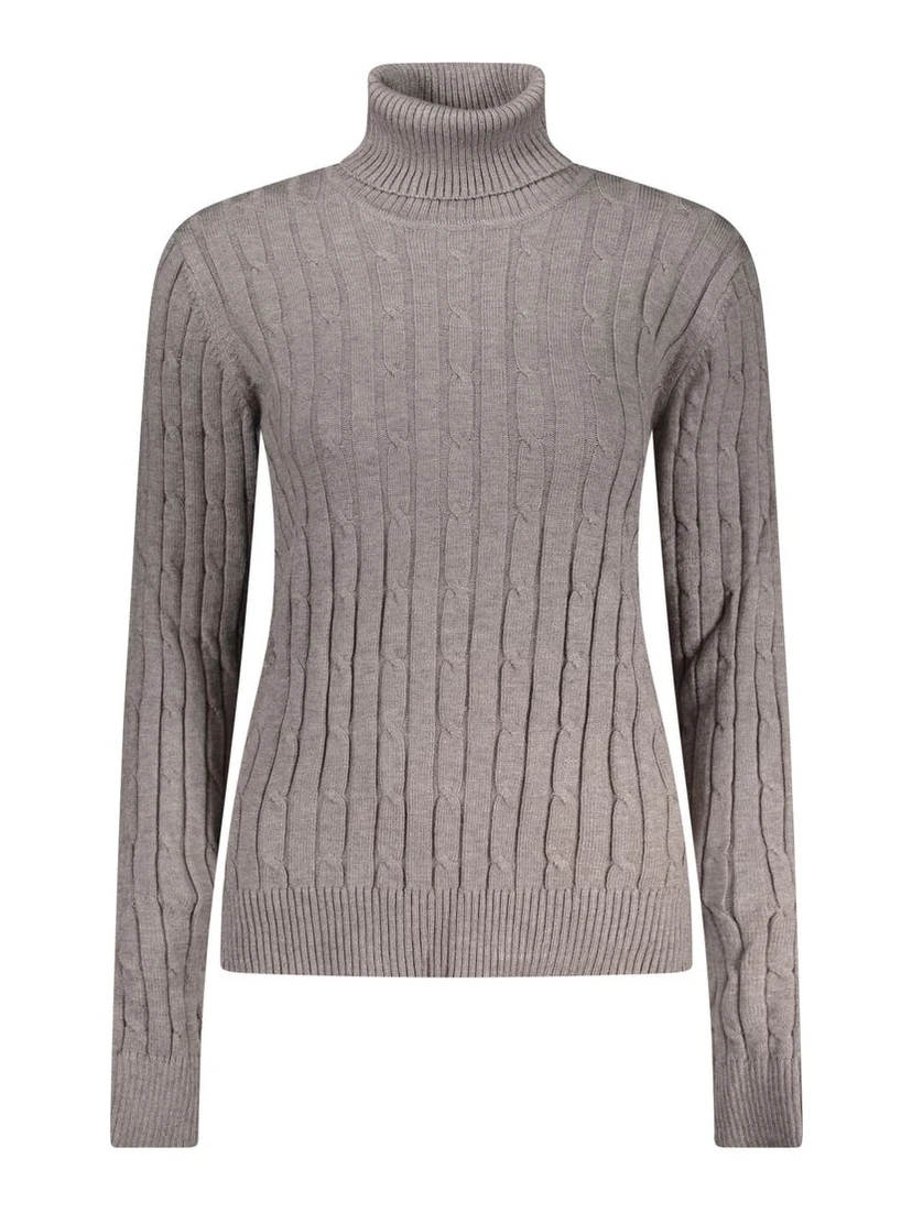 Grigio Viscosa Women Sweater