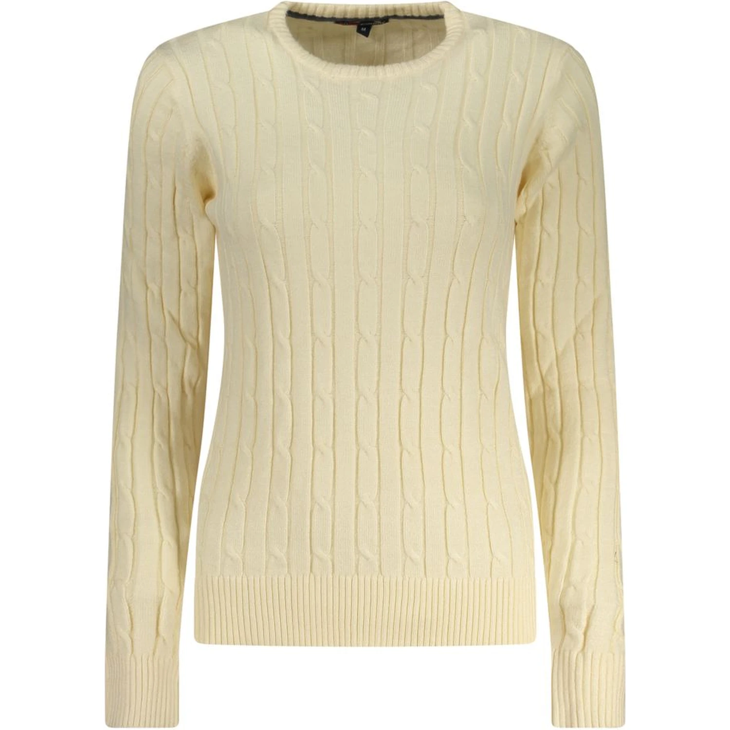 Bianco Viscosa Donna Maglia