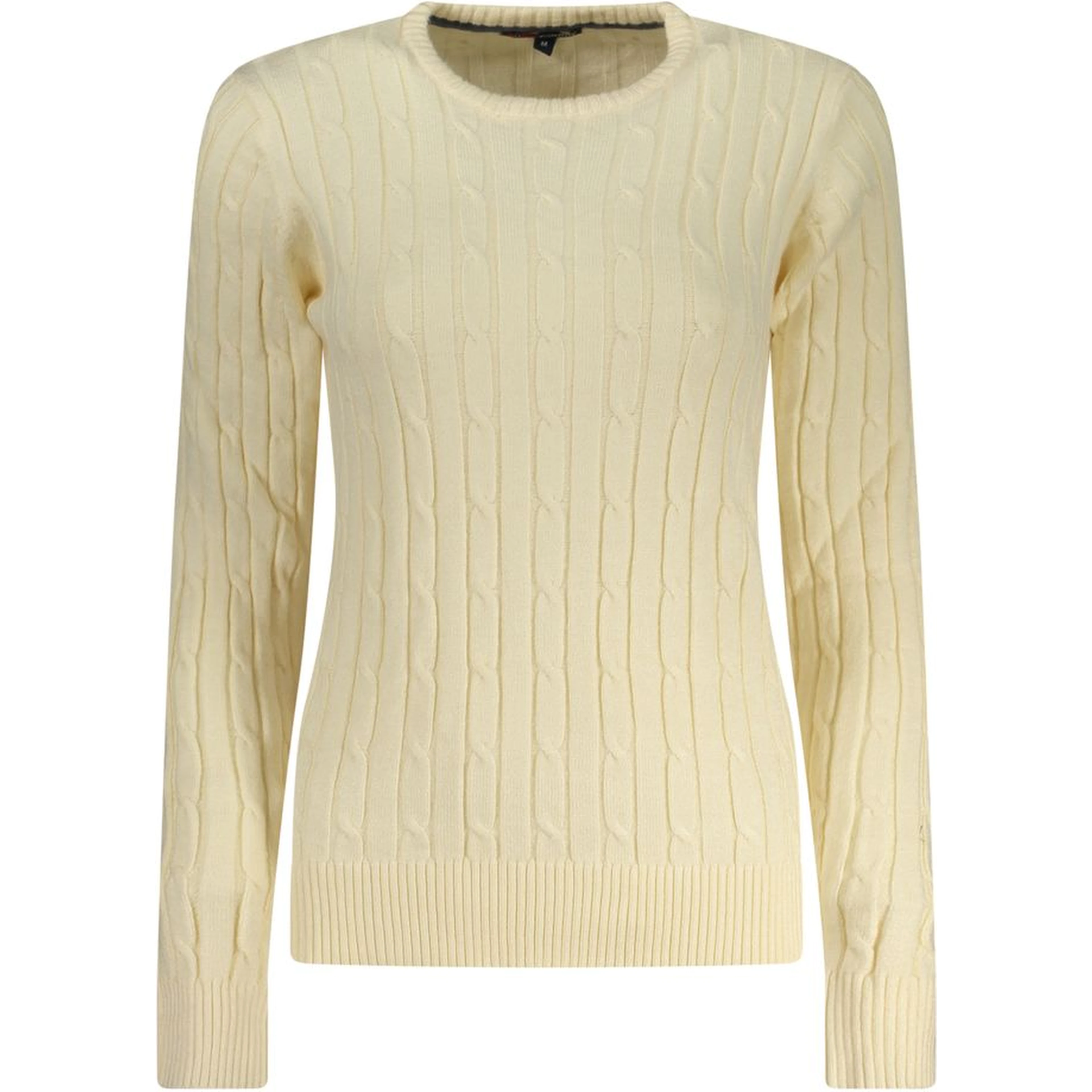 Bianco Viscosa Donna Maglia