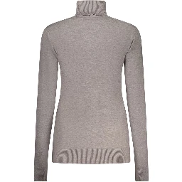 Grigio Viscosa Women Sweater