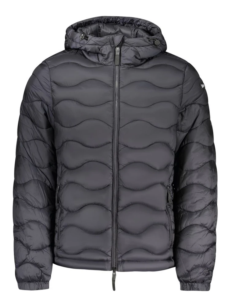 Black Poliammide Men's Jacket