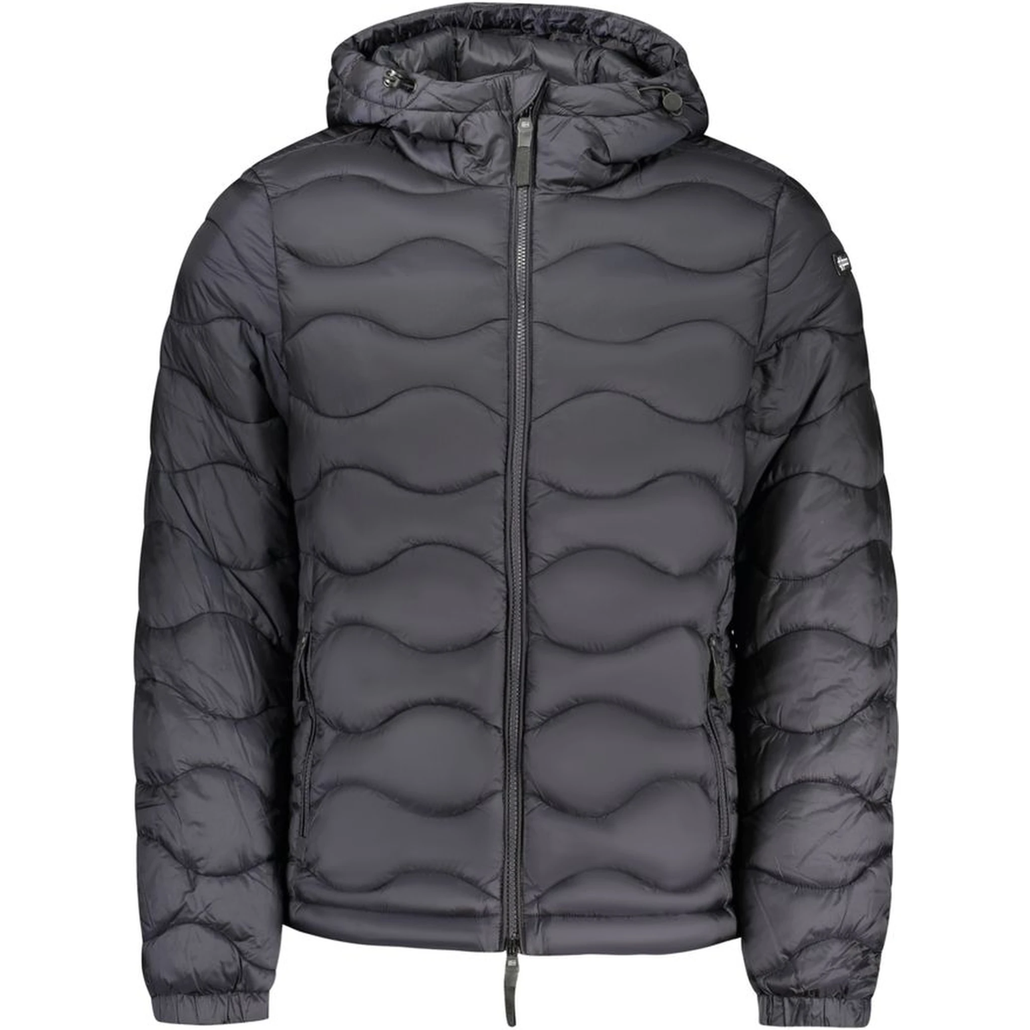 Black Poliammide Men's Jacket