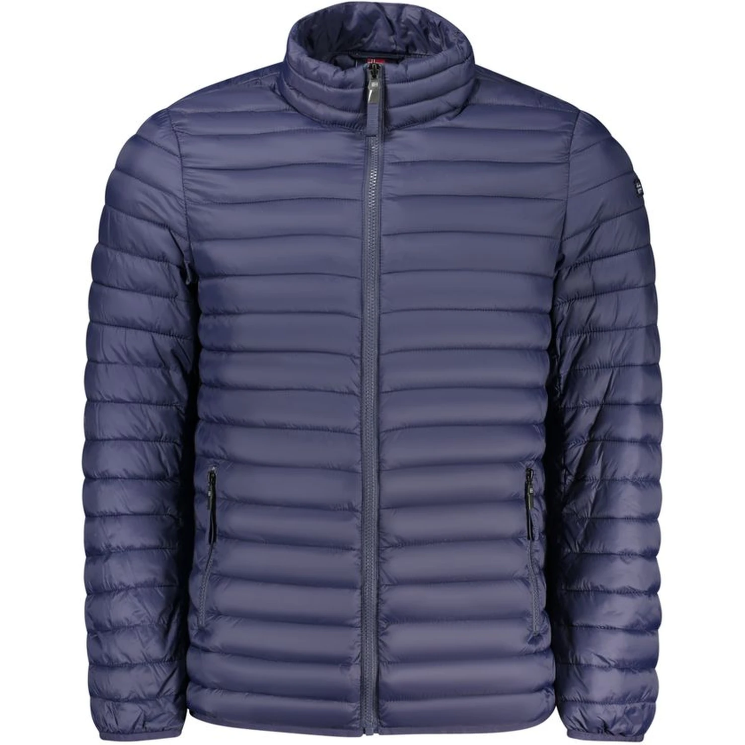 Blu Poliammide Men's Jacket