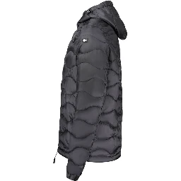 Black Poliammide Men's Jacket