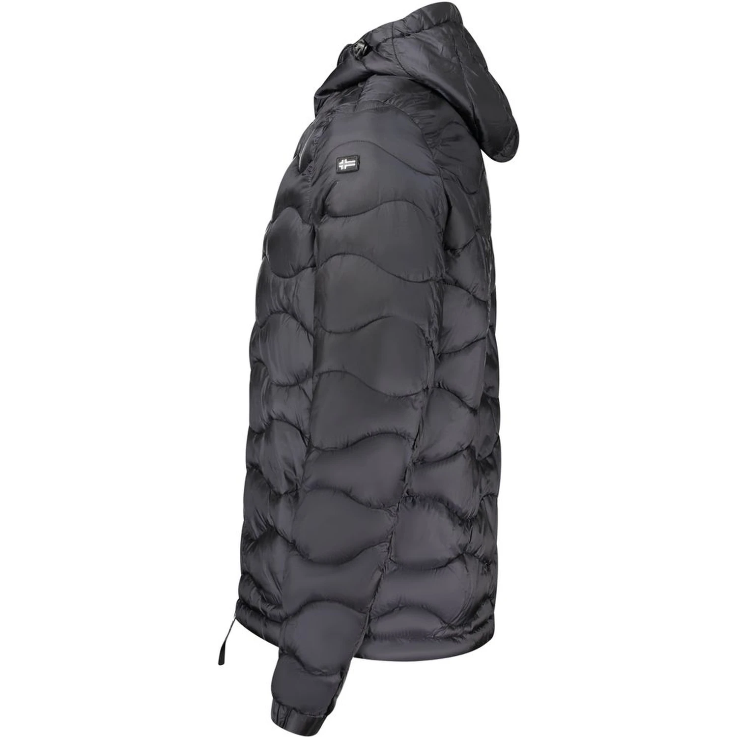 Black Poliammide Men's Jacket