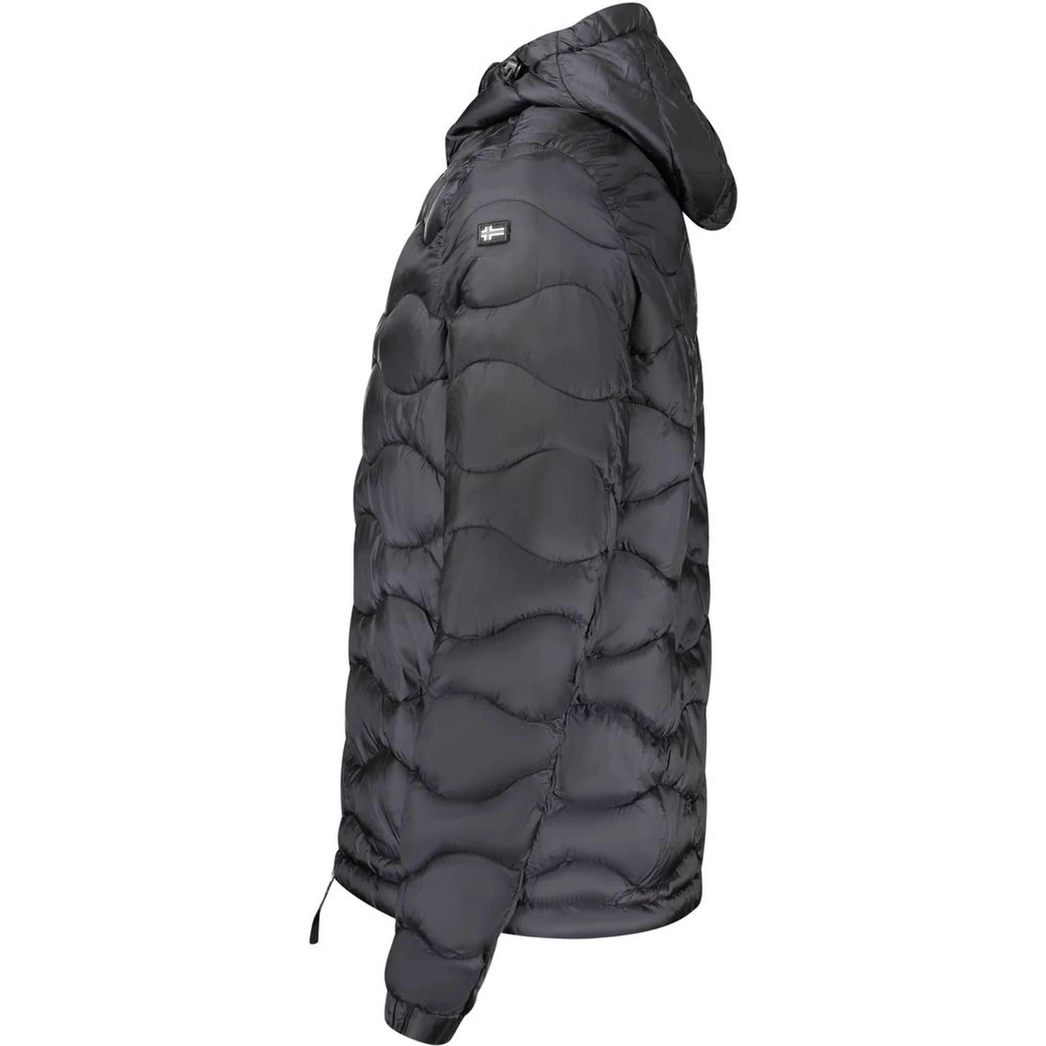 Black Poliammide Men's Jacket