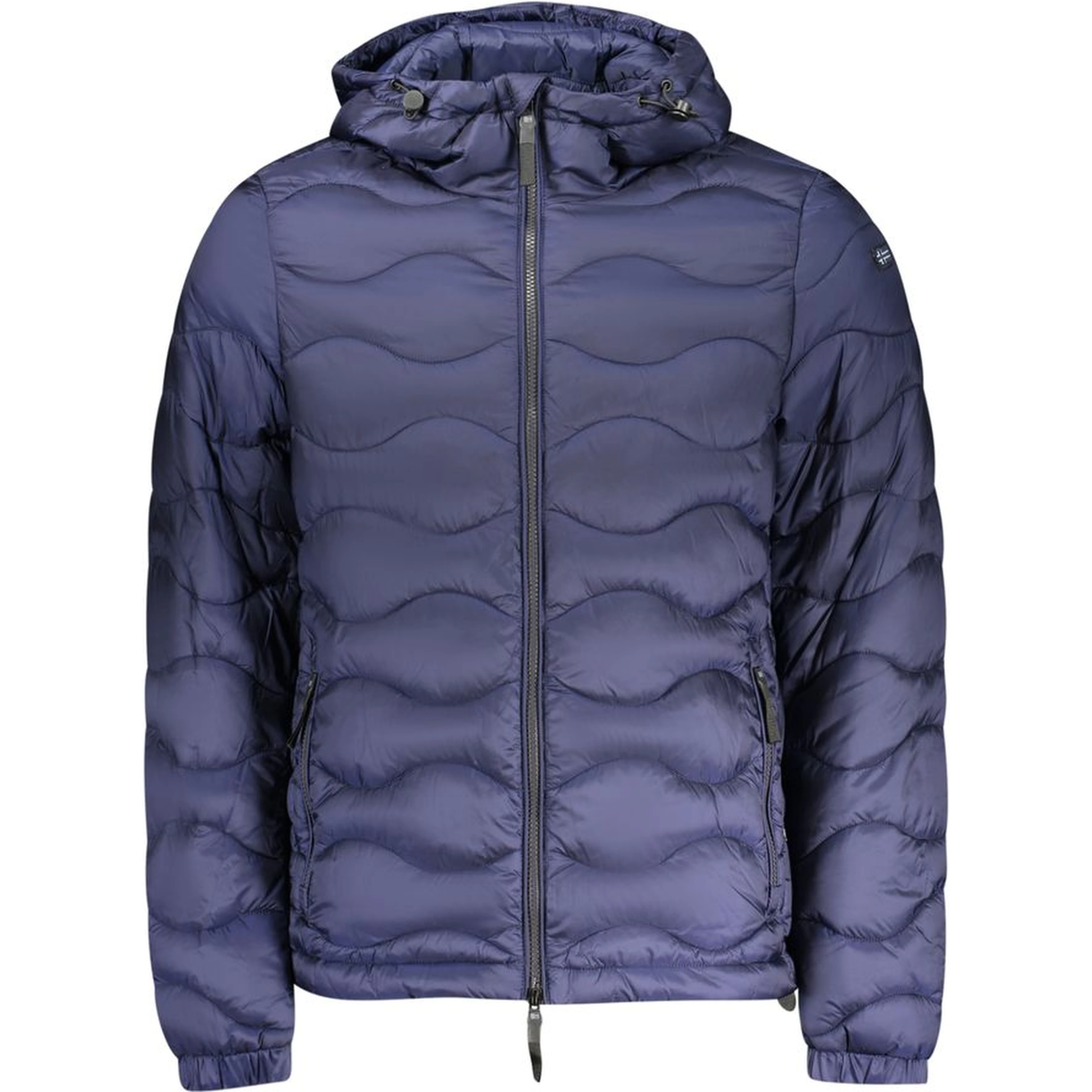 Blue Polyamide Men's Jacket
