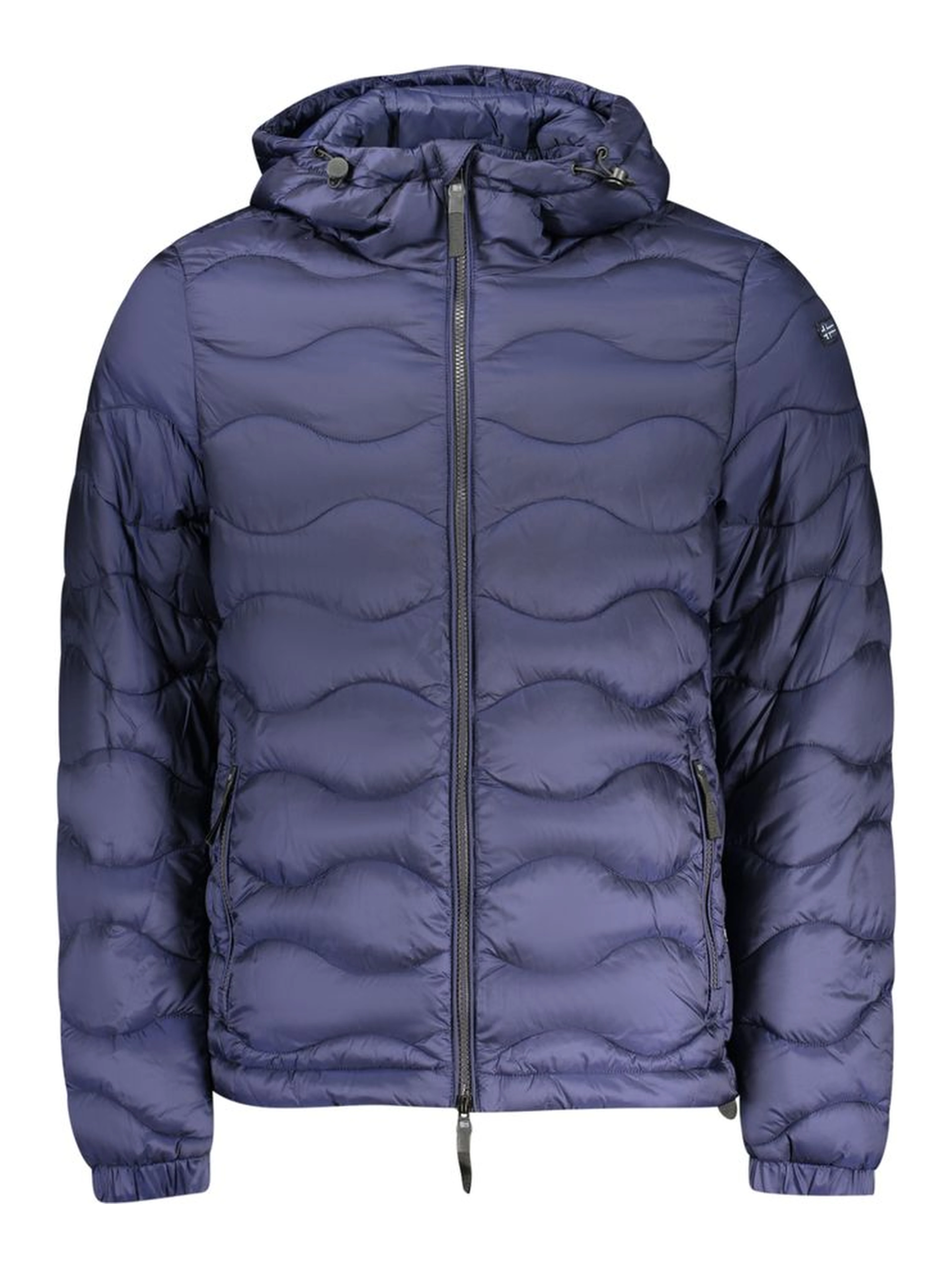 Blue Polyamide Men's Jacket
