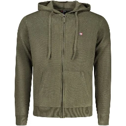 Verde Poliammide Men Cardigan