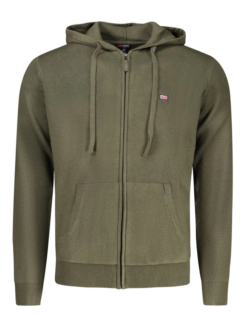 Verde Poliammide Men Cardigan