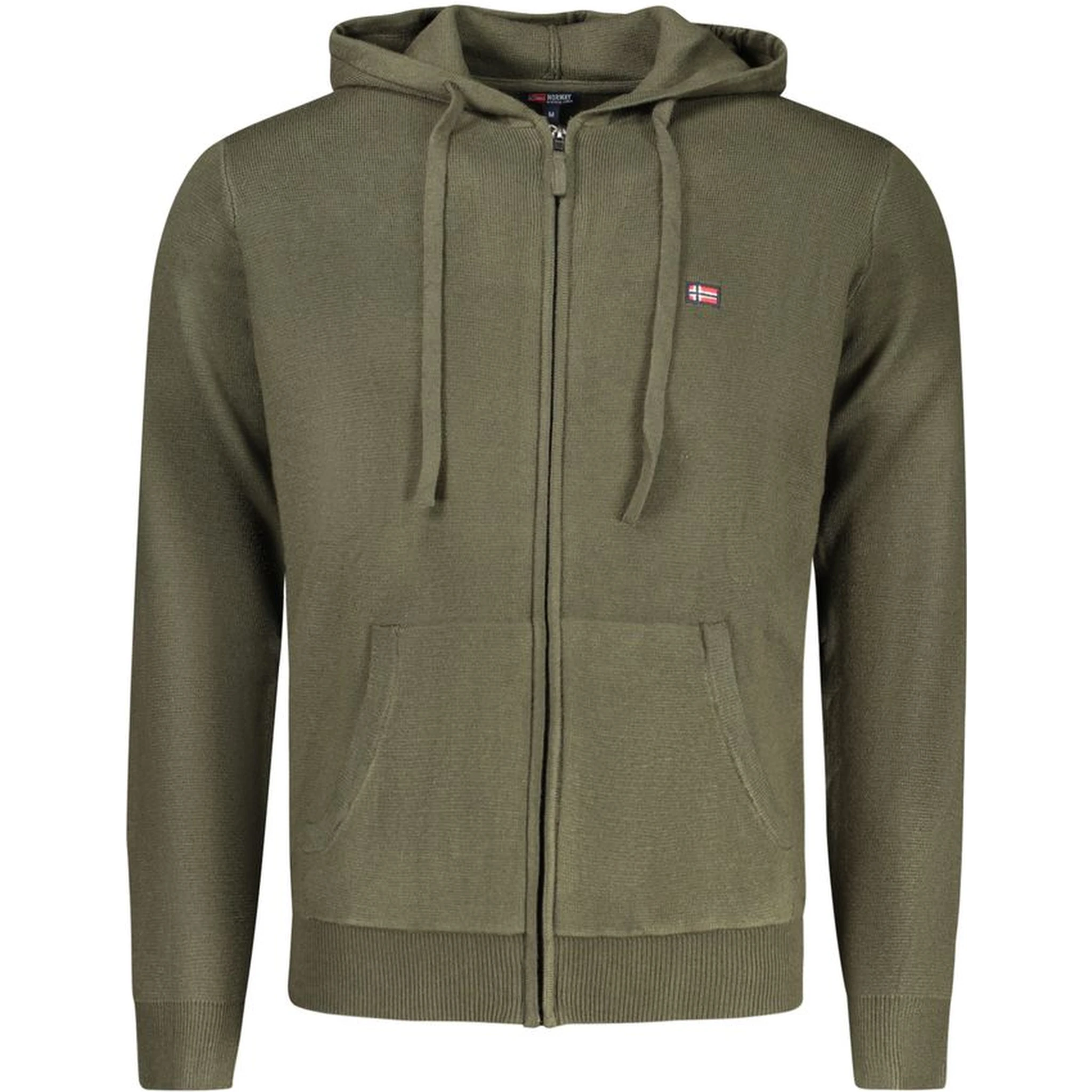 Verde Poliammide Men Cardigan