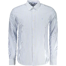 White Cotton Men Shirt