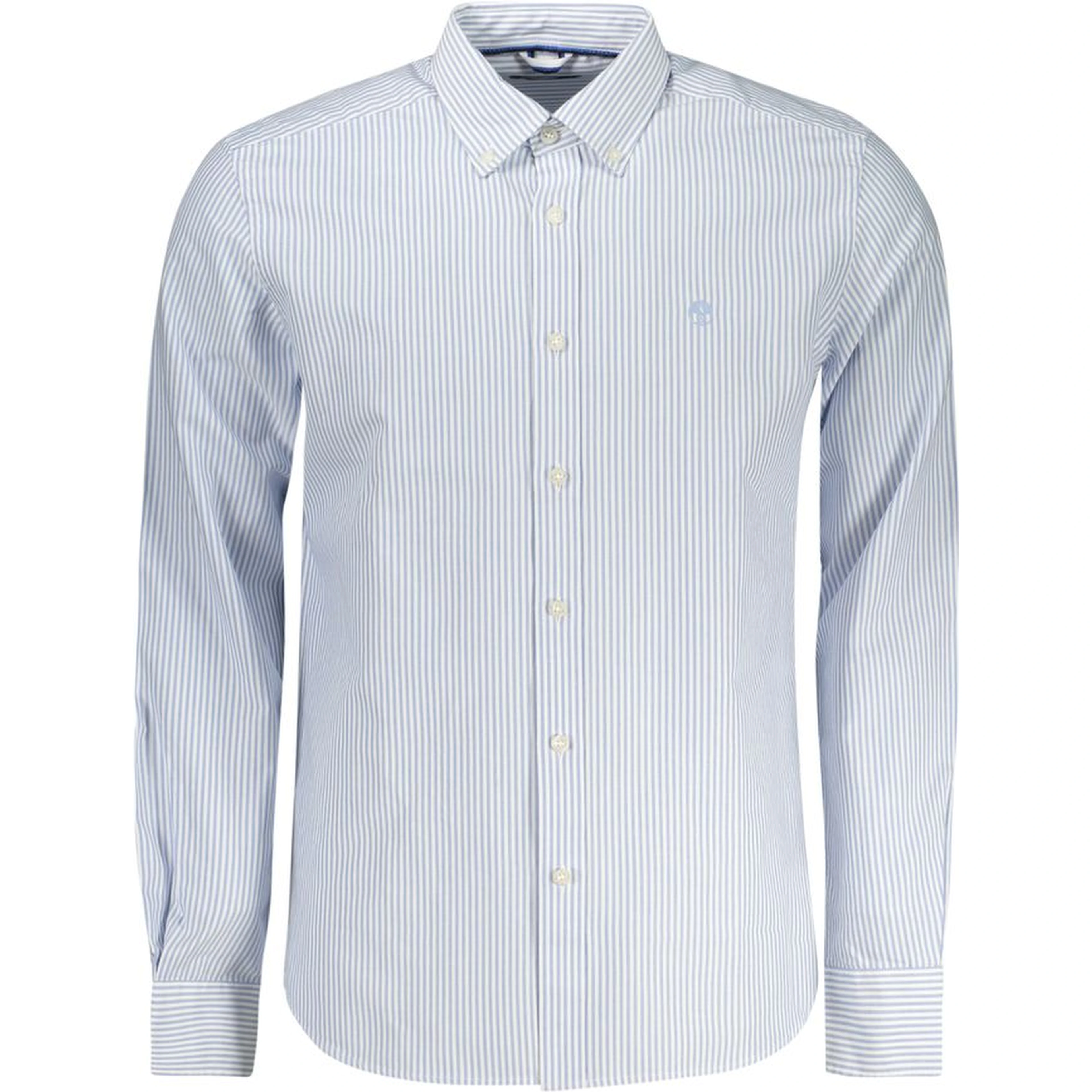 White Cotton Men Shirt