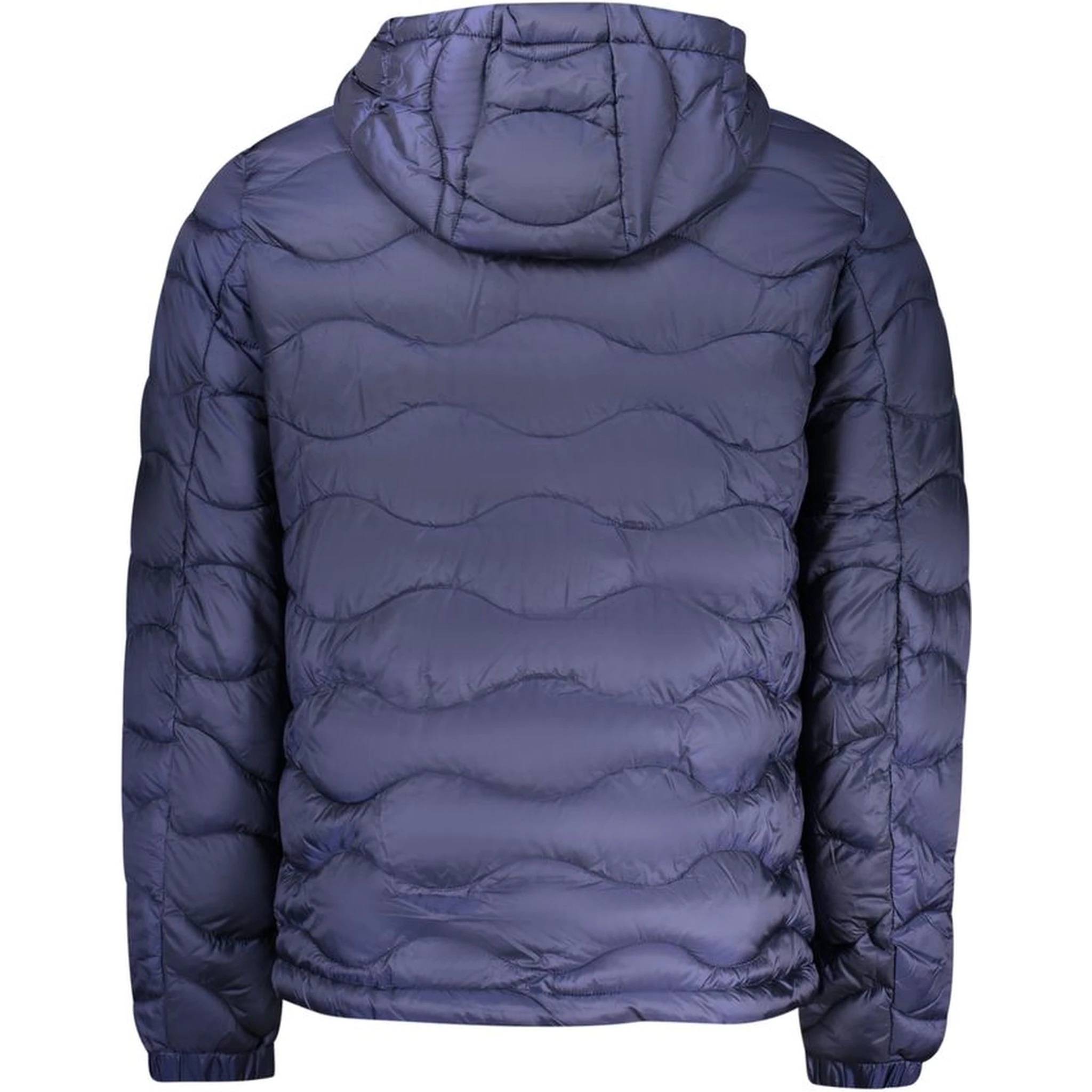 Blue Polyamide Men's Jacket