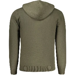 Verde Poliammide Men Cardigan