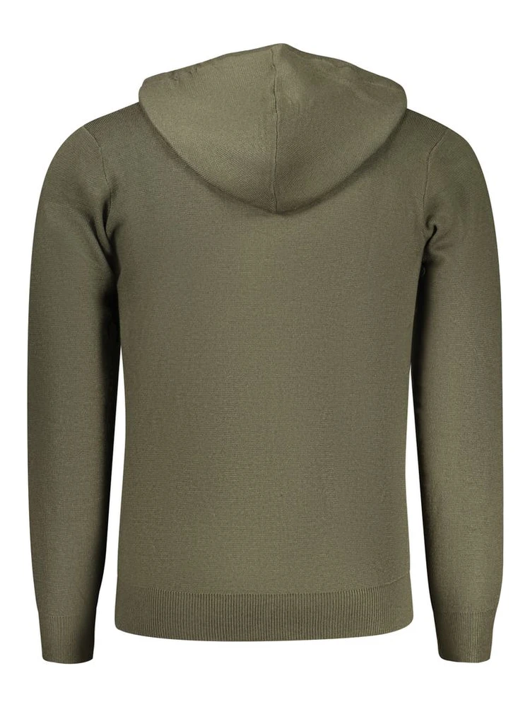 Verde Poliammide Men Cardigan alternative