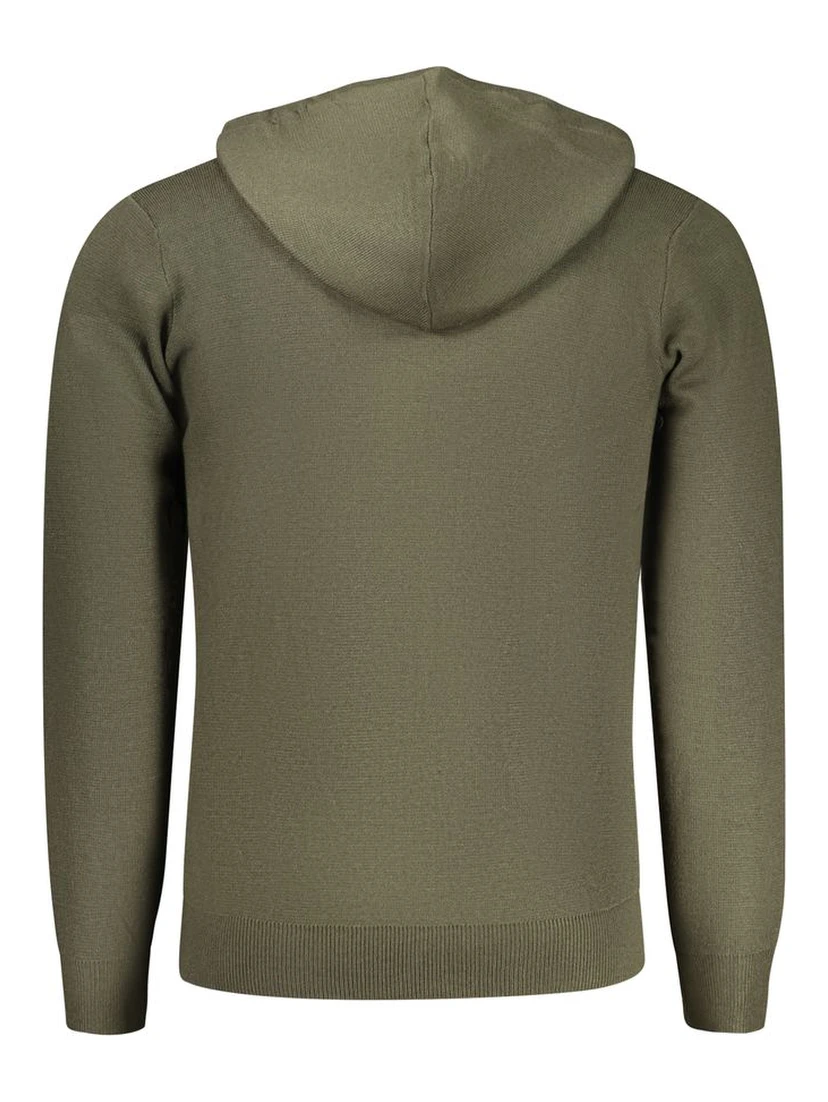 Verde Poliammide Men Cardigan