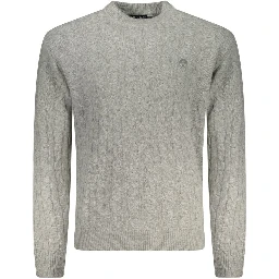 Grigio Poliammide Men Sweater