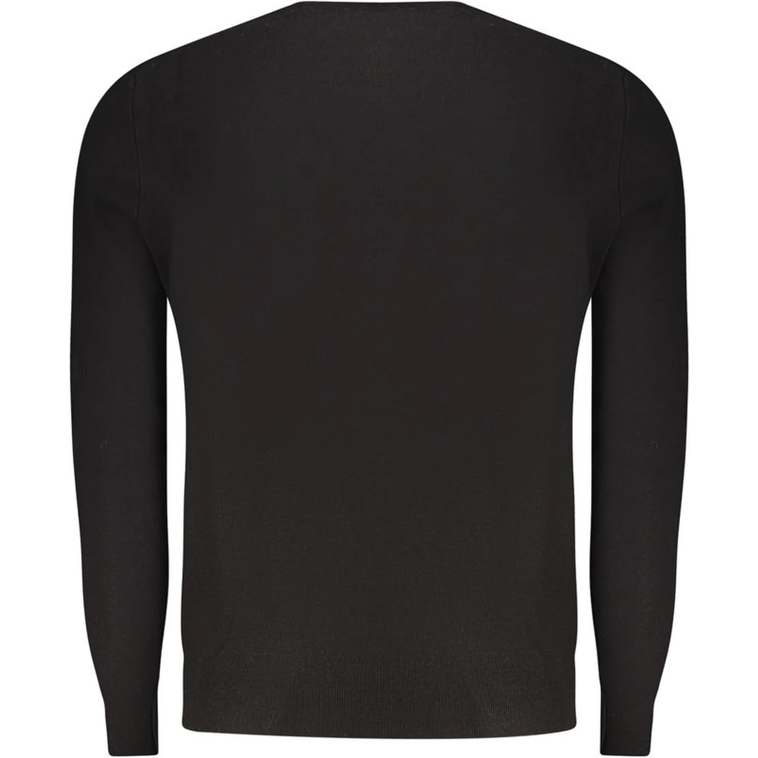 Nero Viscosa Uomo Maglia