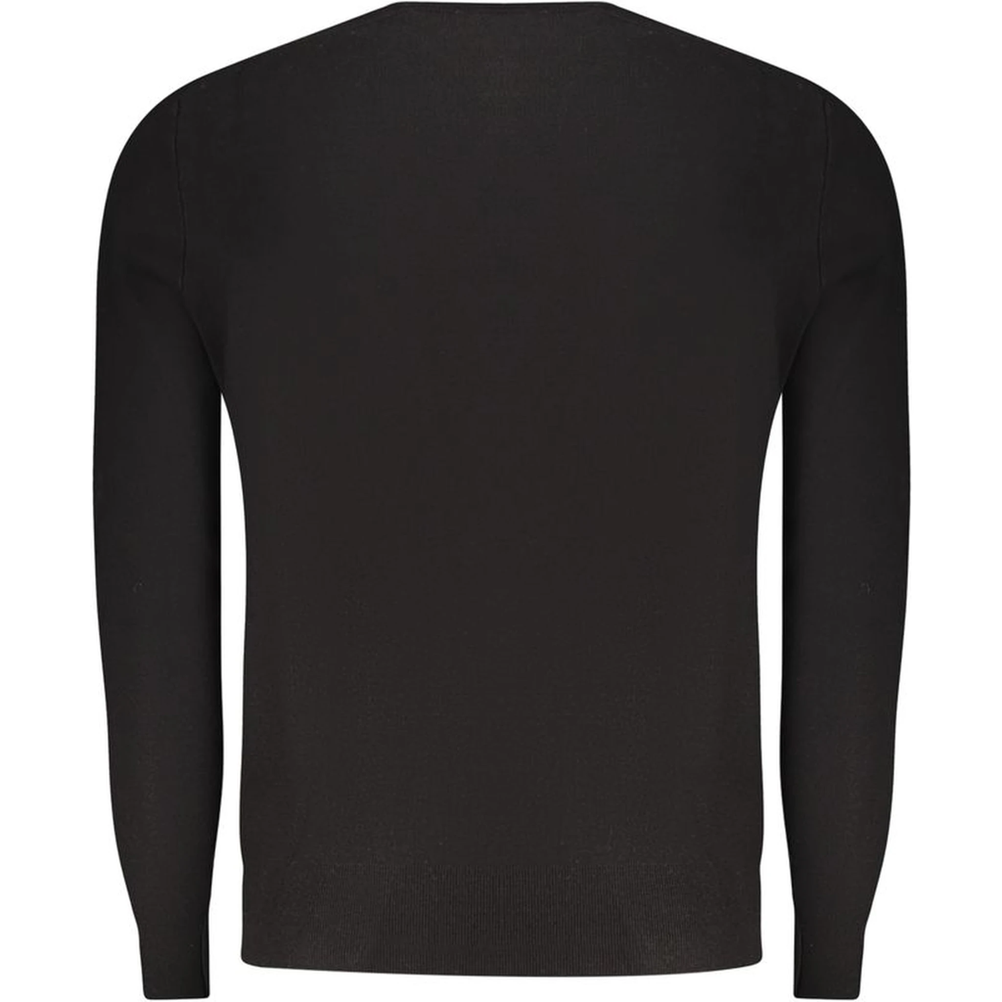 Nero Viscosa Uomo Maglia