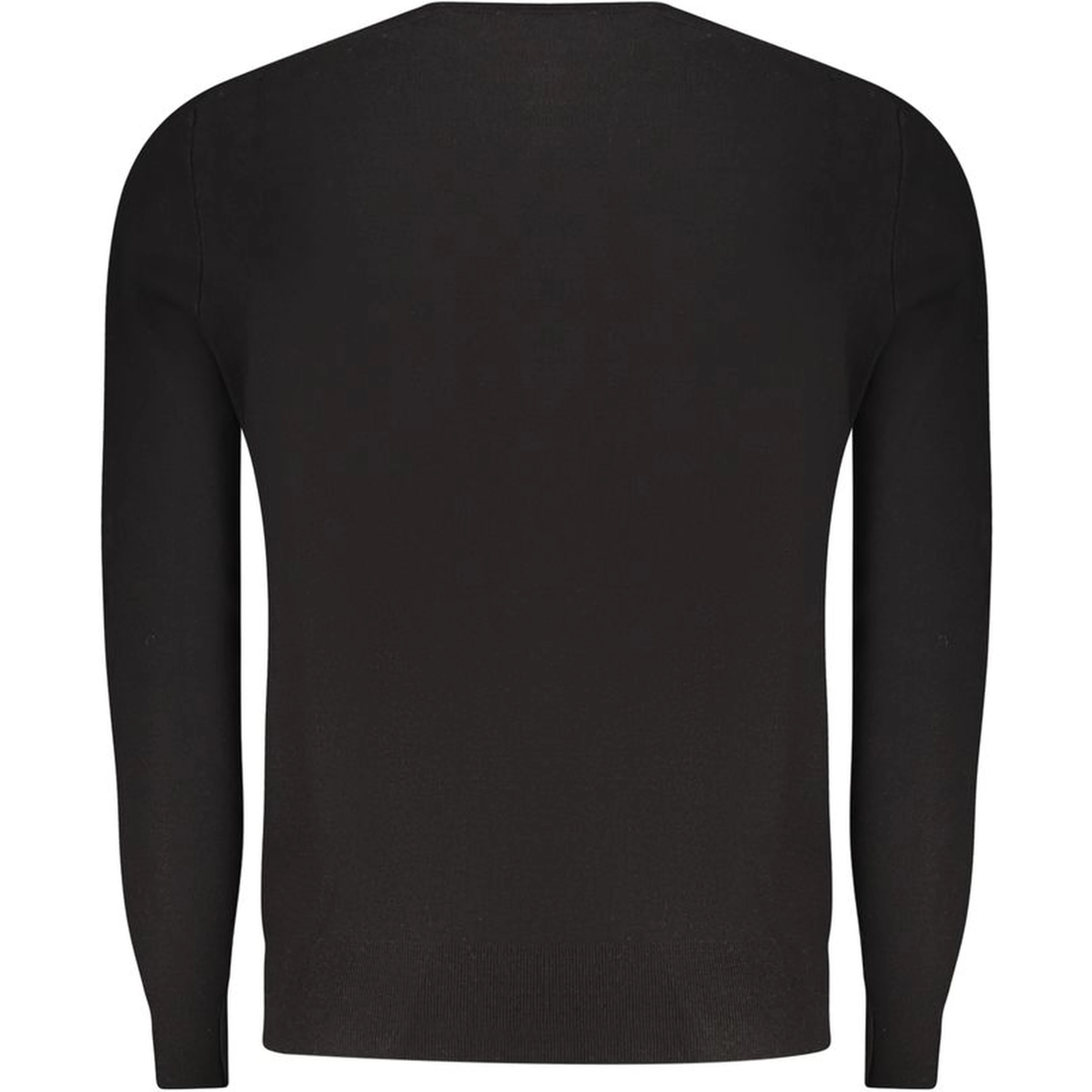 Nero Viscosa Uomo Maglia