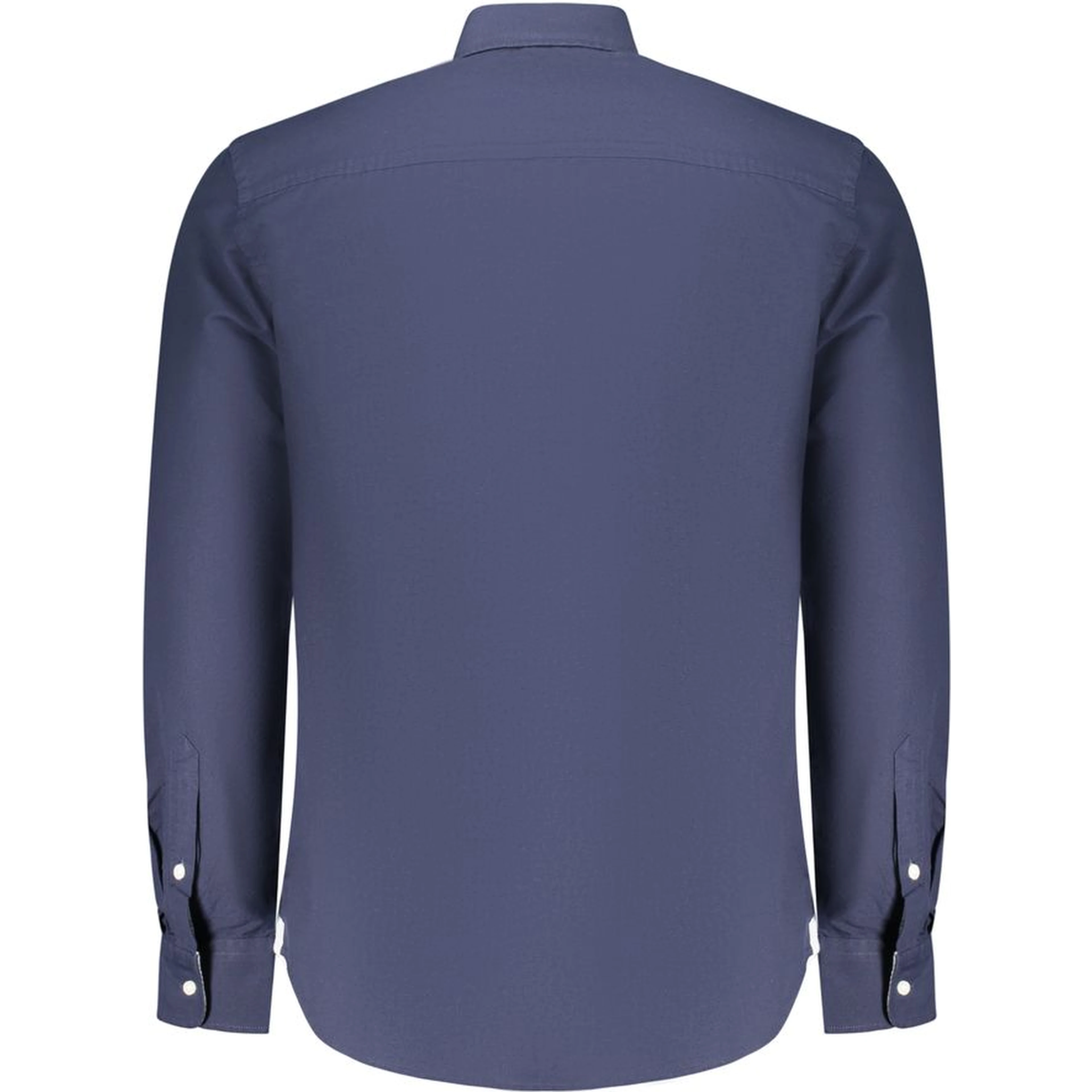 Blu Cotton Men Shirt