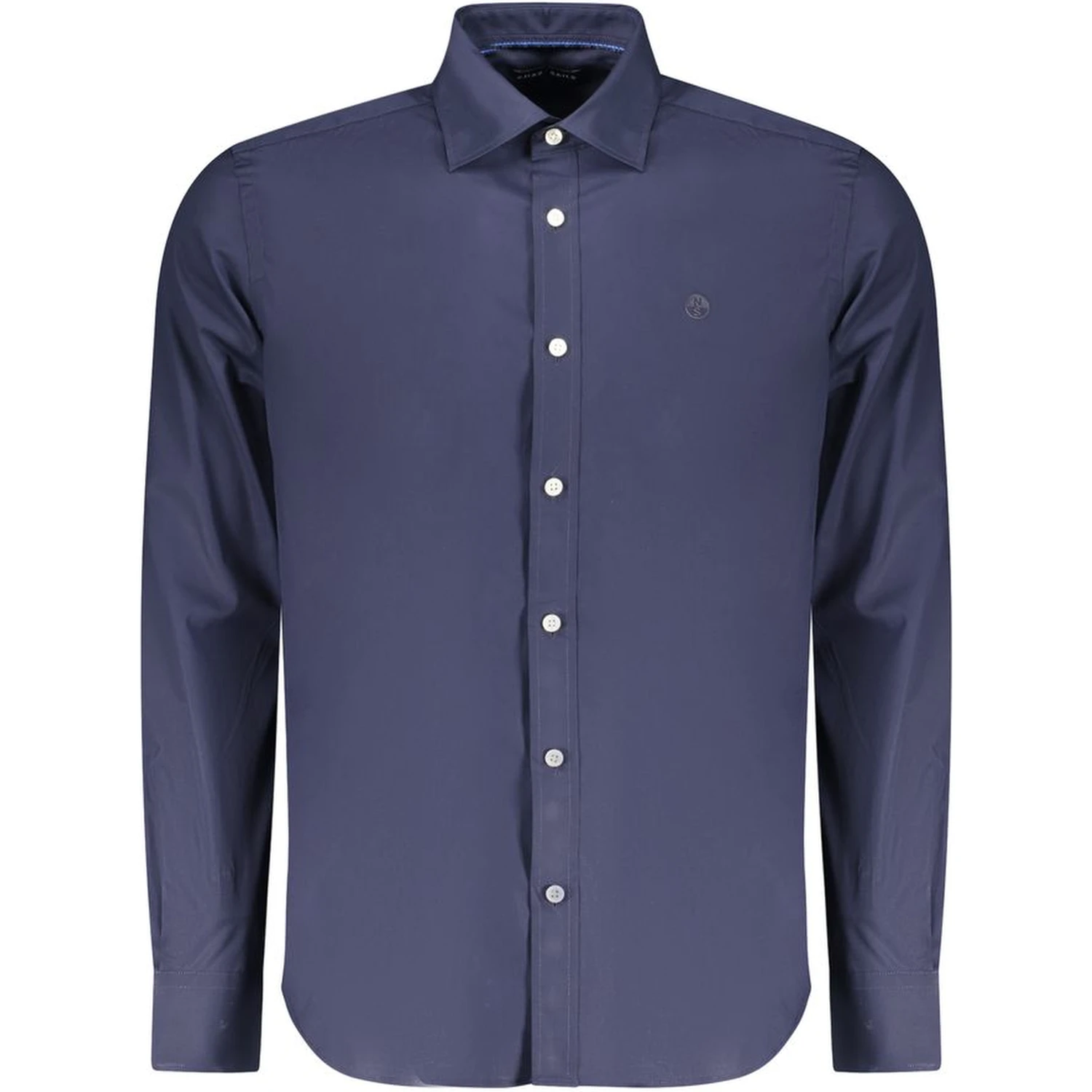 Blu Cotton Mens Shirt