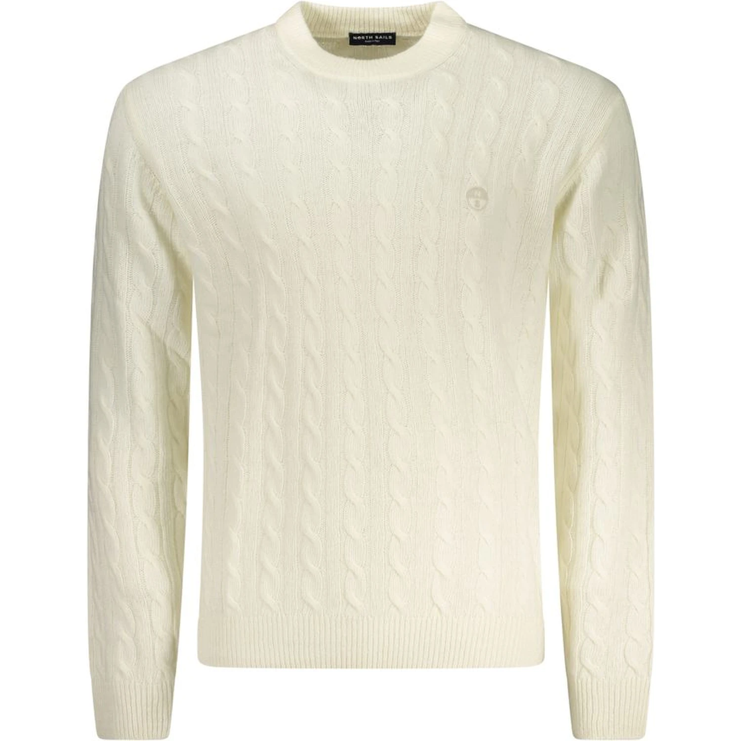 Bianco Poliammide Mens Sweater