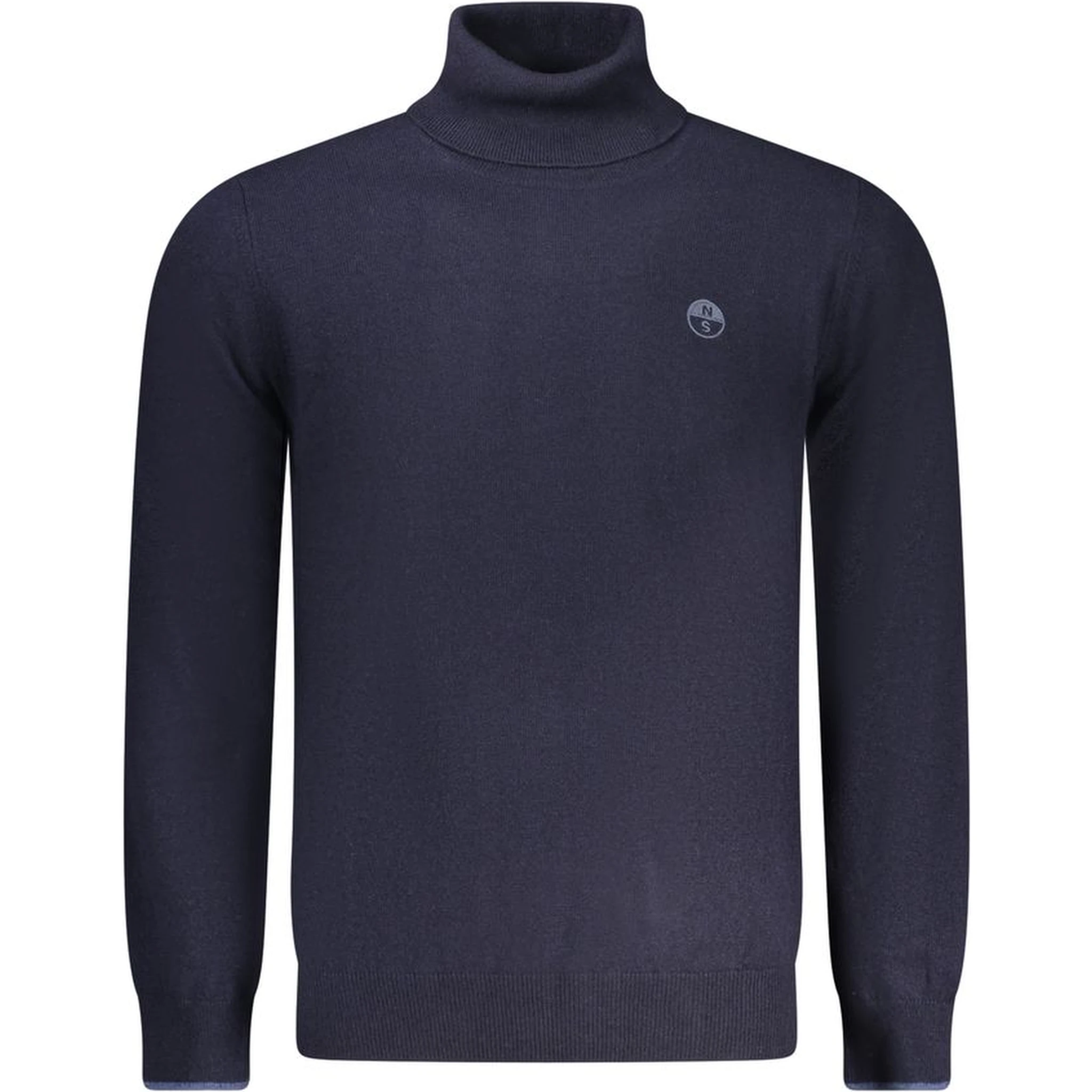 Blue Polyamide Men's Sweater