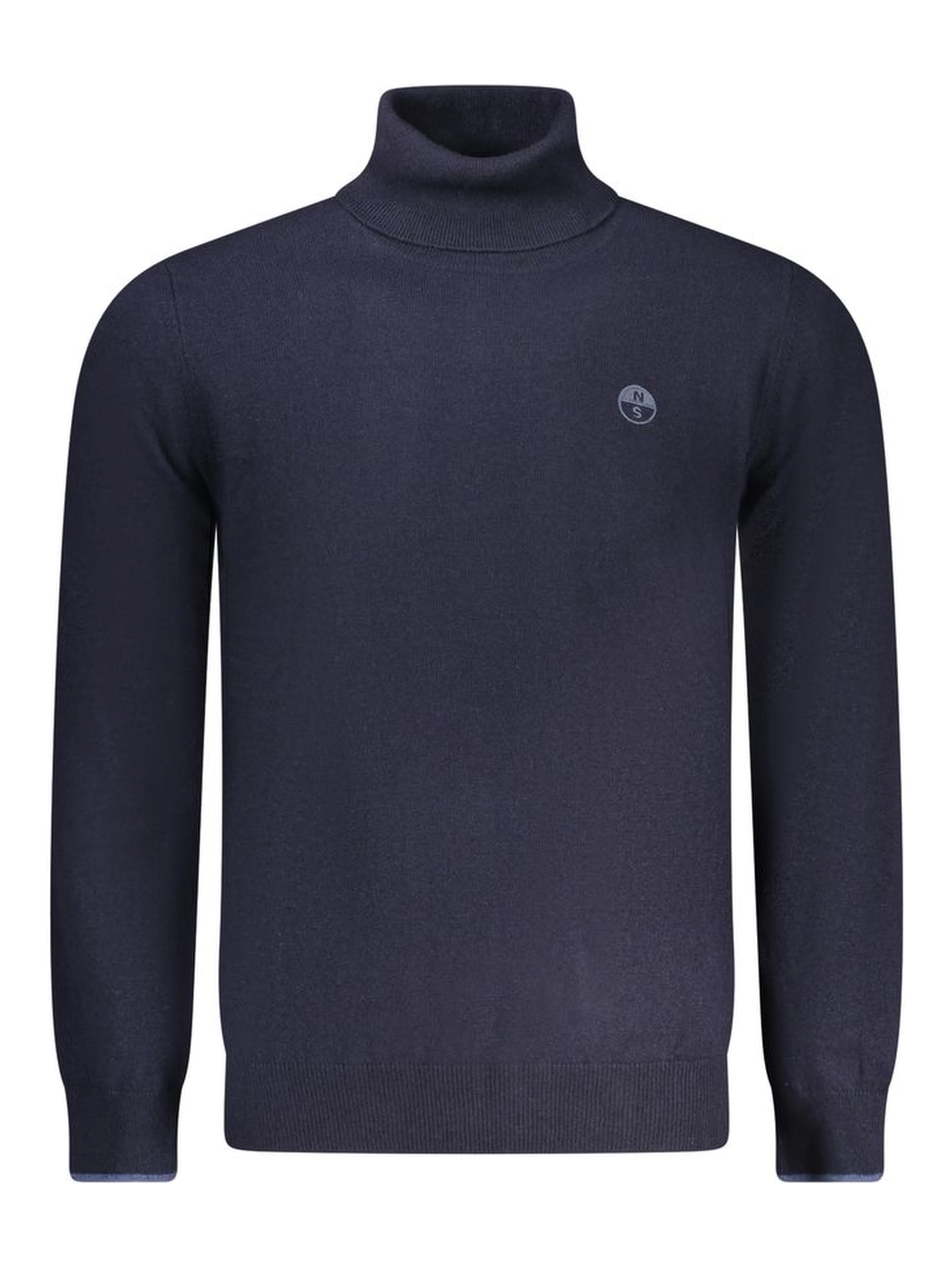 Blue Polyamide Men's Sweater