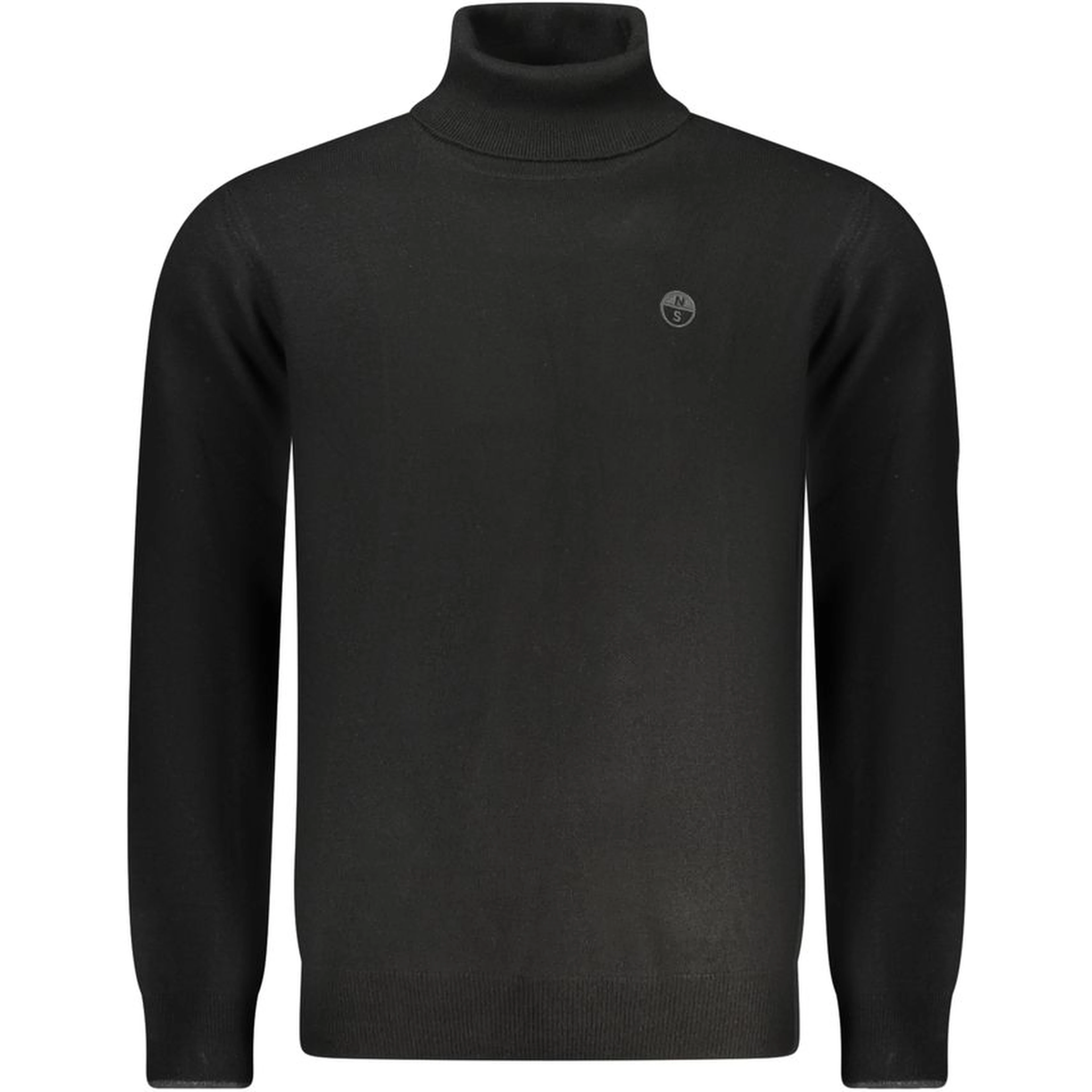 Black Polyamide Men Sweater
