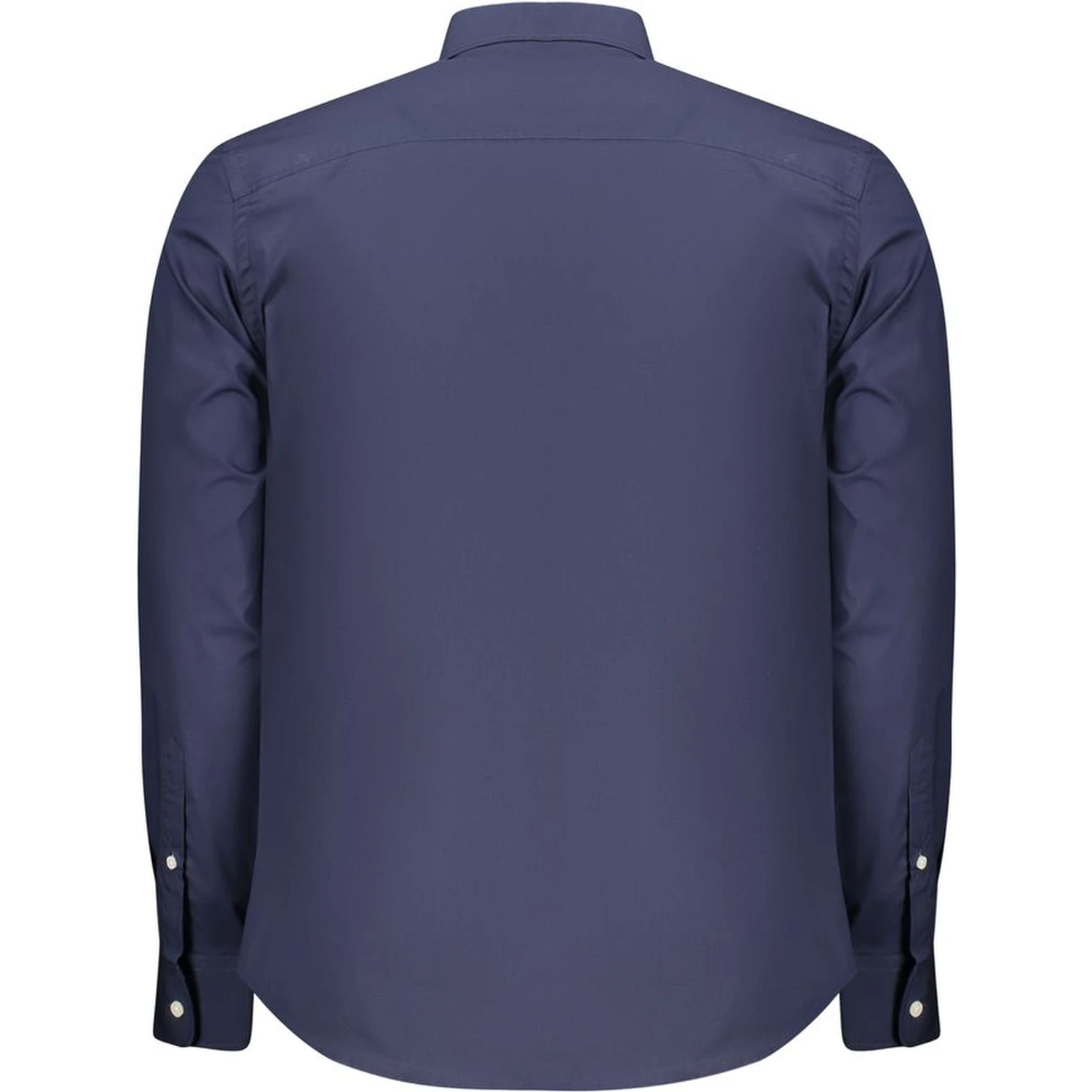 Blu Cotton Mens Shirt