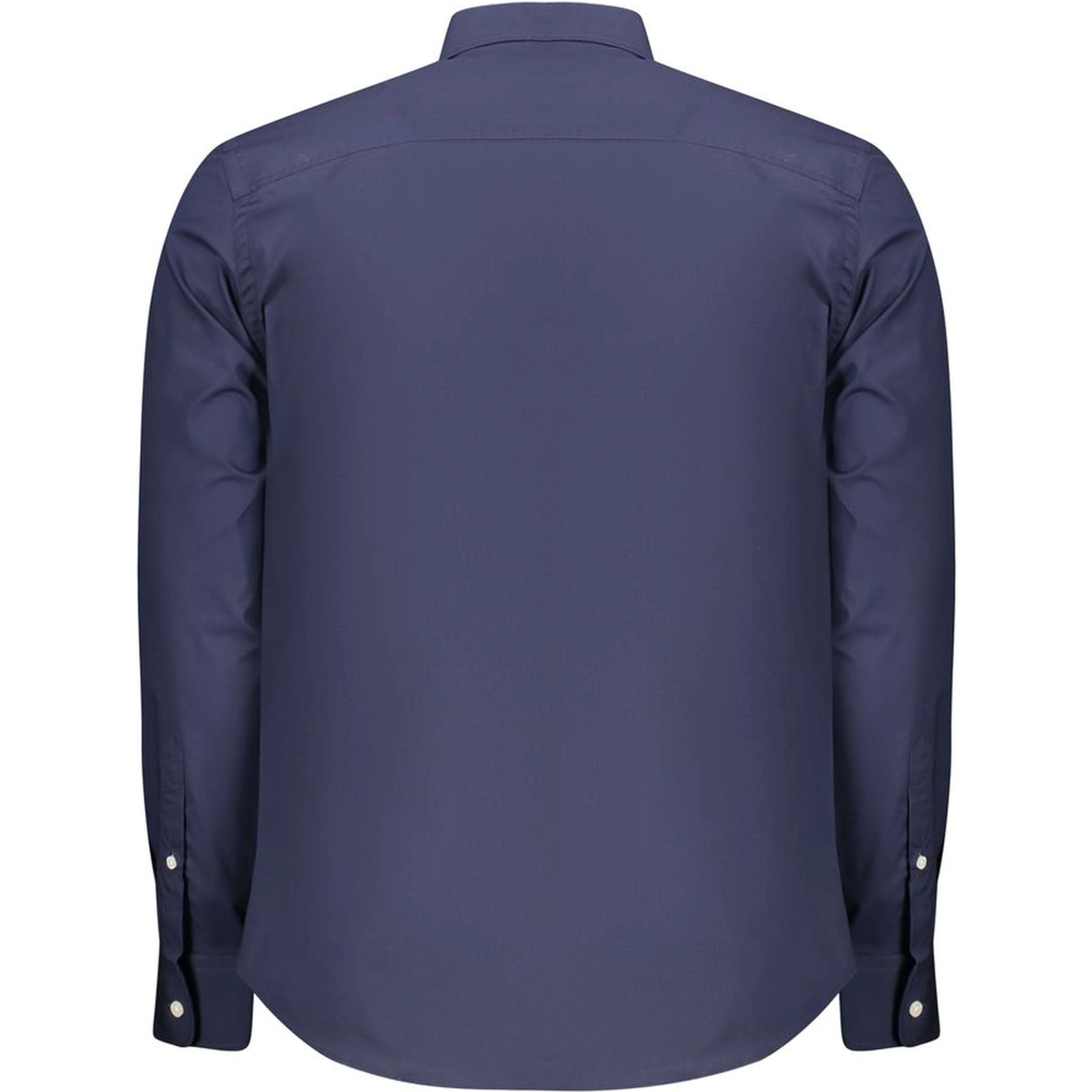 Blu Cotton Mens Shirt