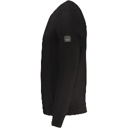 Nero Viscosa Uomo Maglia