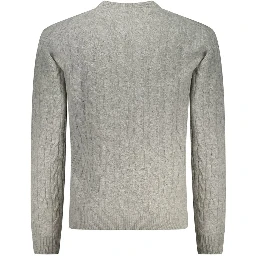 Grigio Poliammide Men Sweater