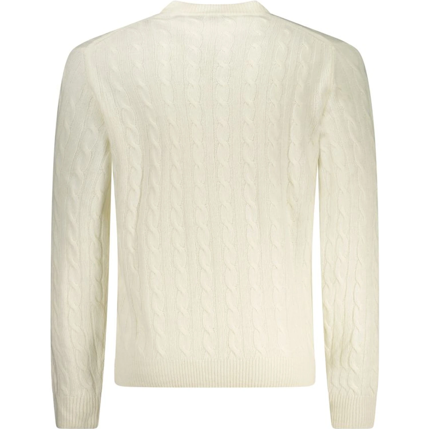 Bianco Poliammide Mens Sweater