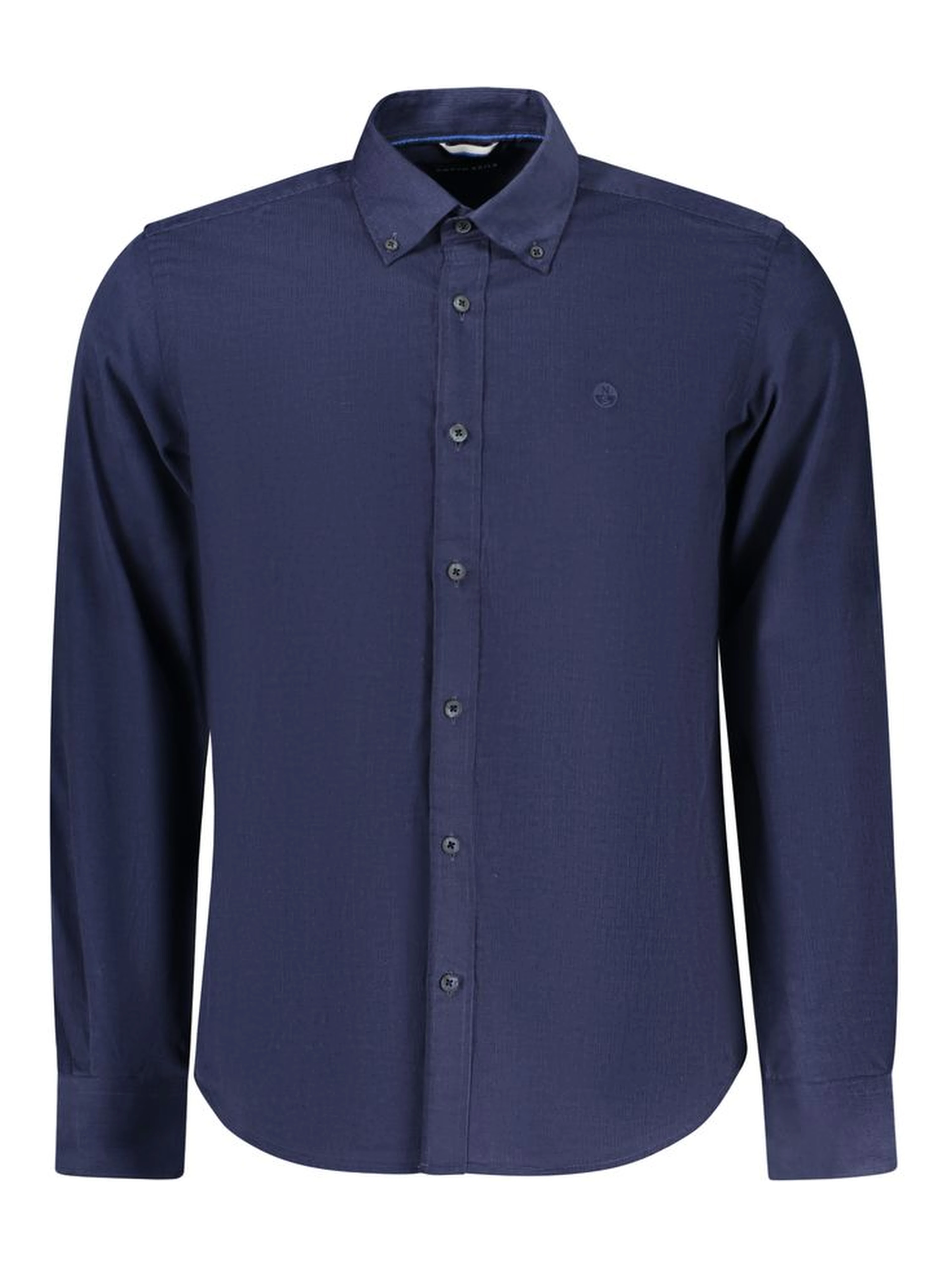 Blue Cotton Men's Shirt
