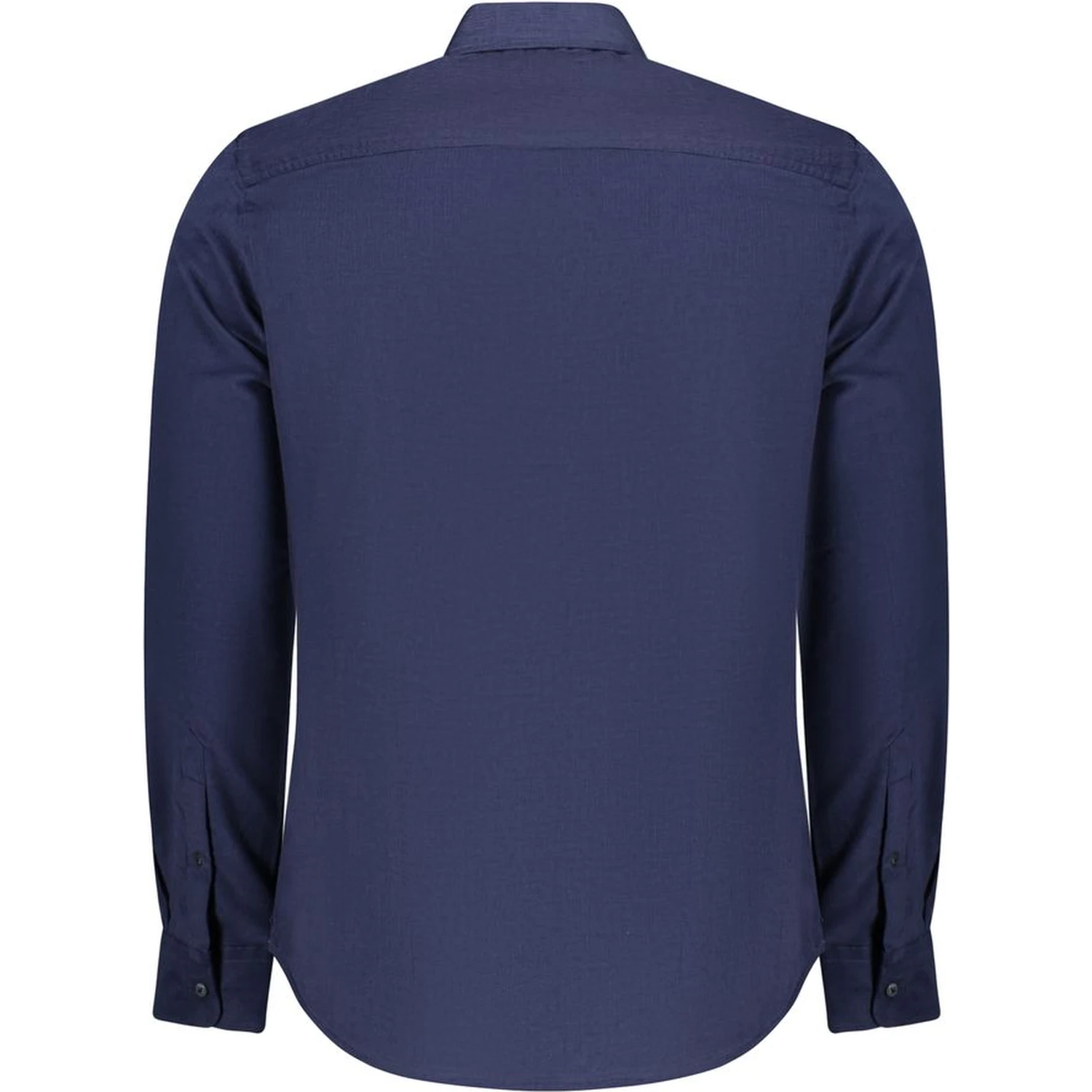 Blue Cotton Men's Shirt