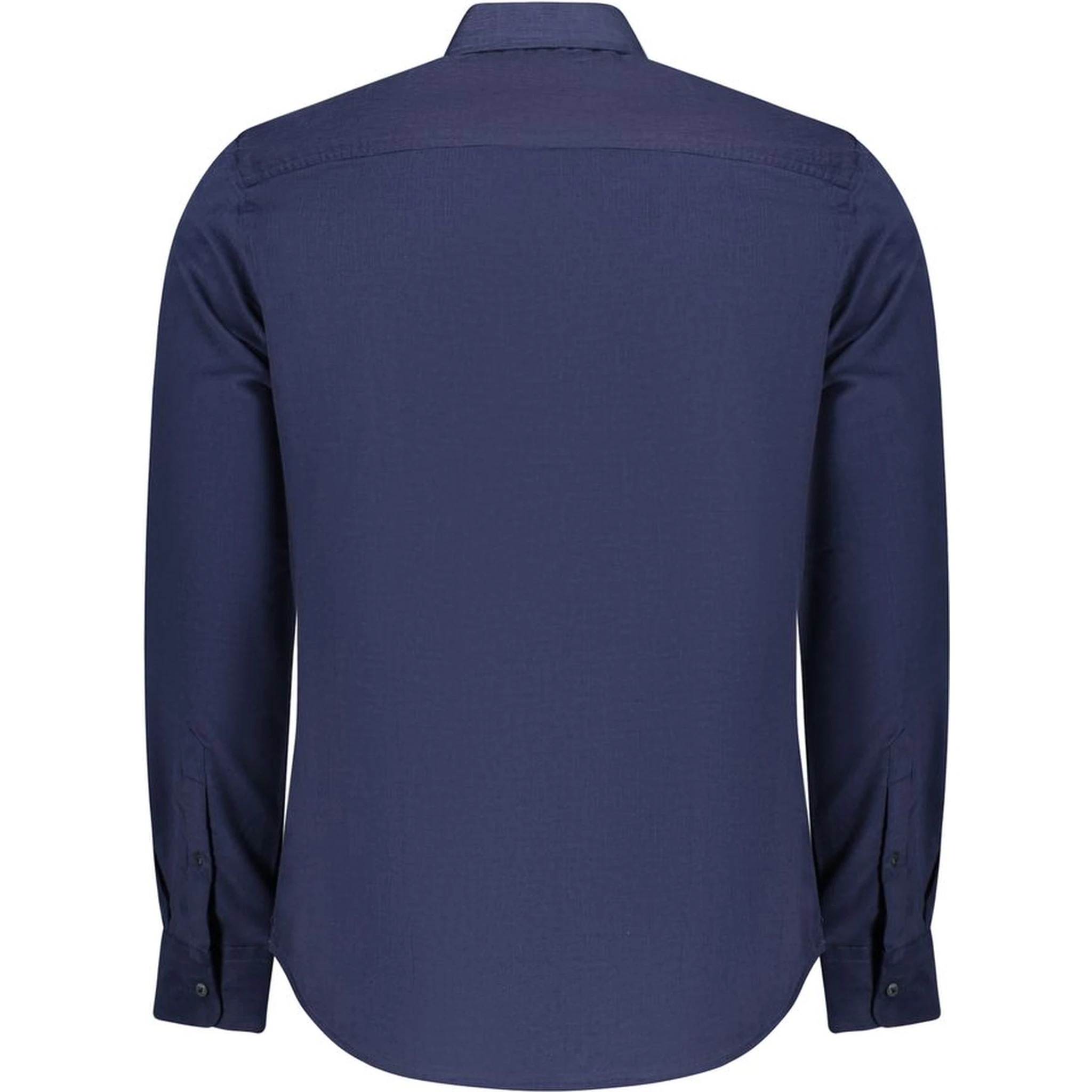 Blue Cotton Men's Shirt